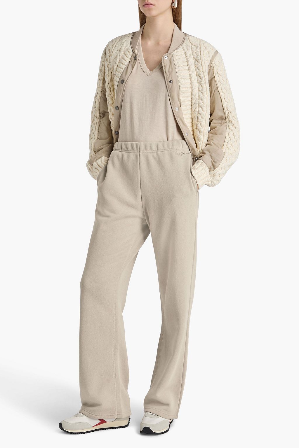 RAG & BONE بنطال رياضي من مزيج من قطن تيري فرنسي