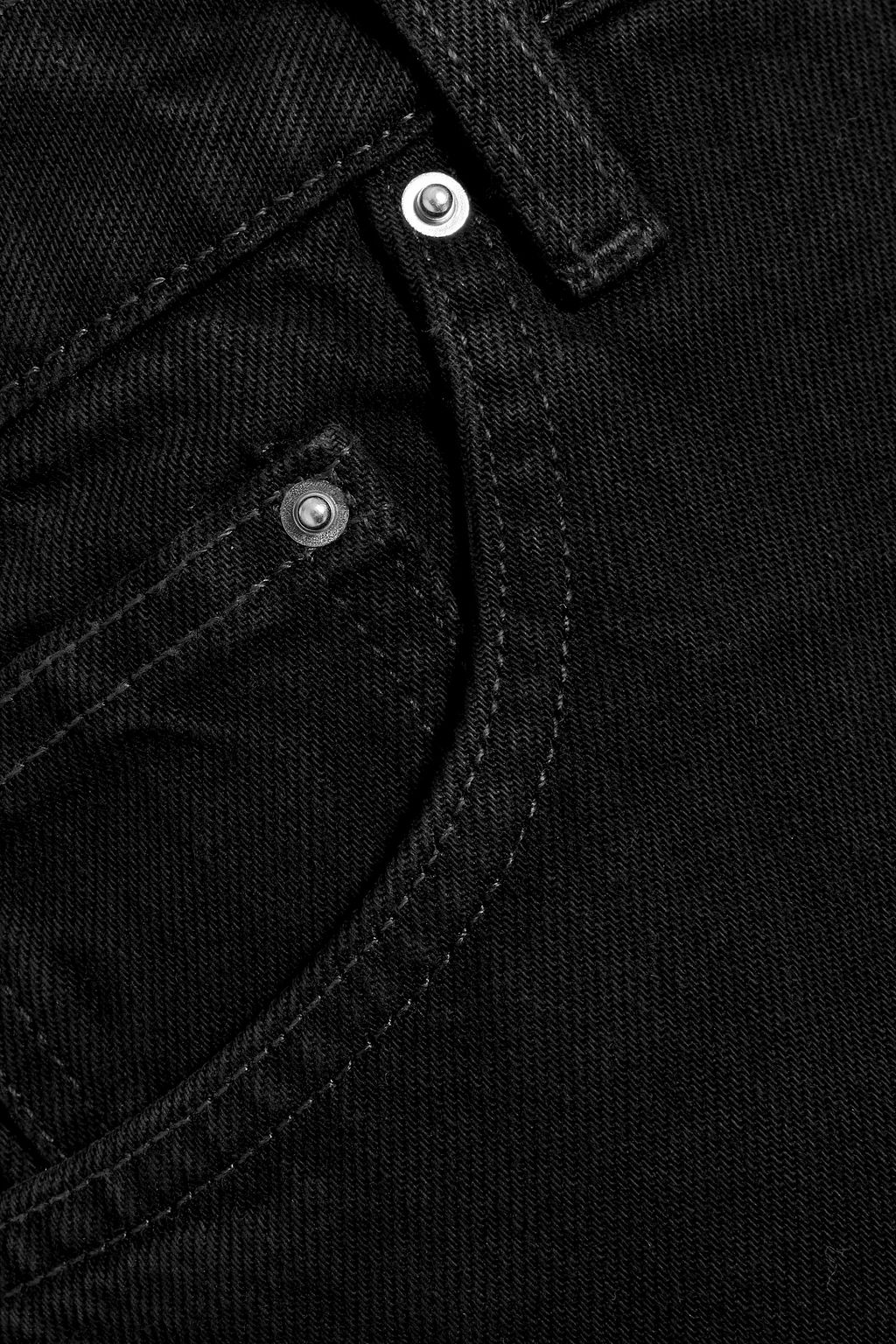 TOTEME High-rise barrel-leg jeans