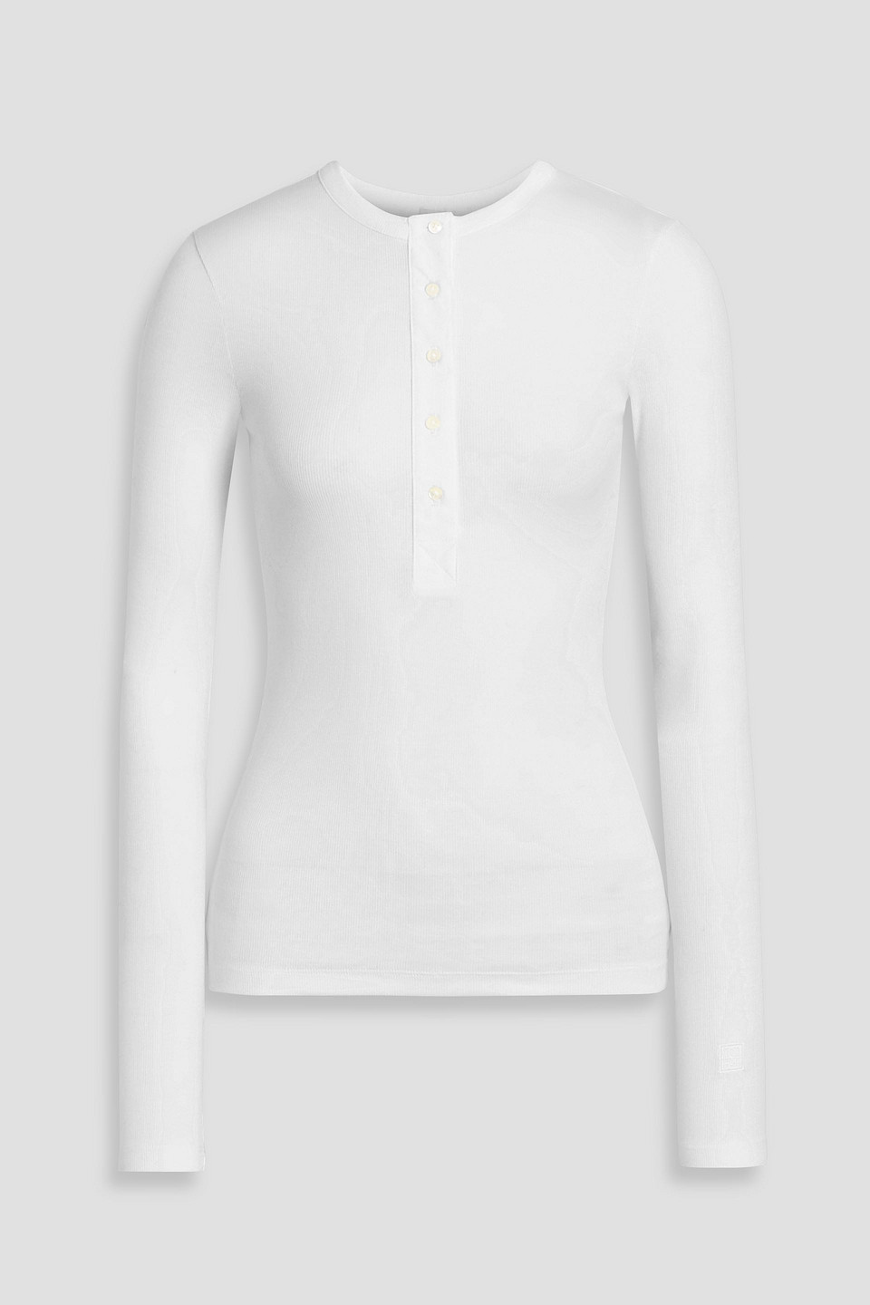 Totême Stretch-cotton Jersey Top In White