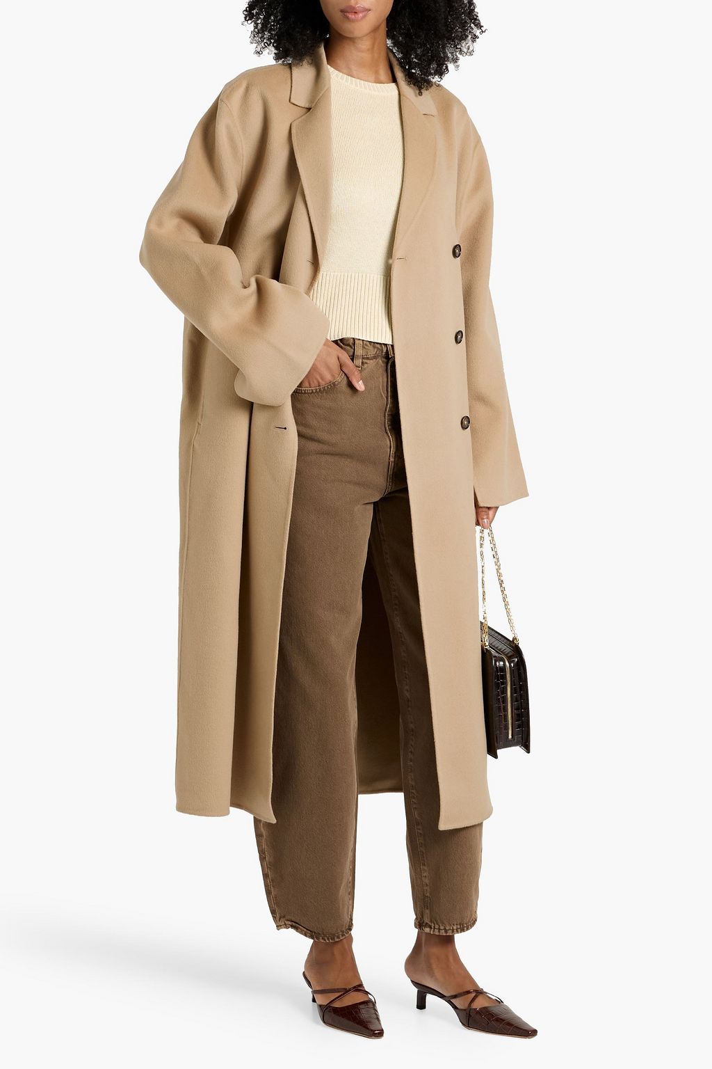 TOTEME Wool-felt coat