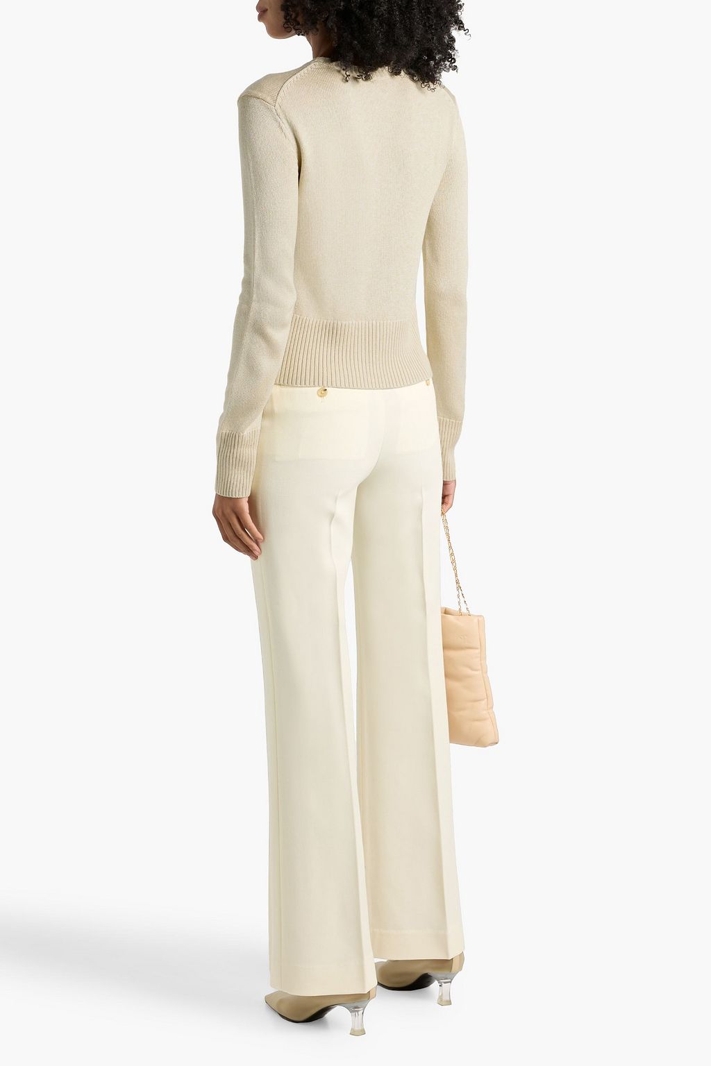 TOTEME Crepe straight-leg pants