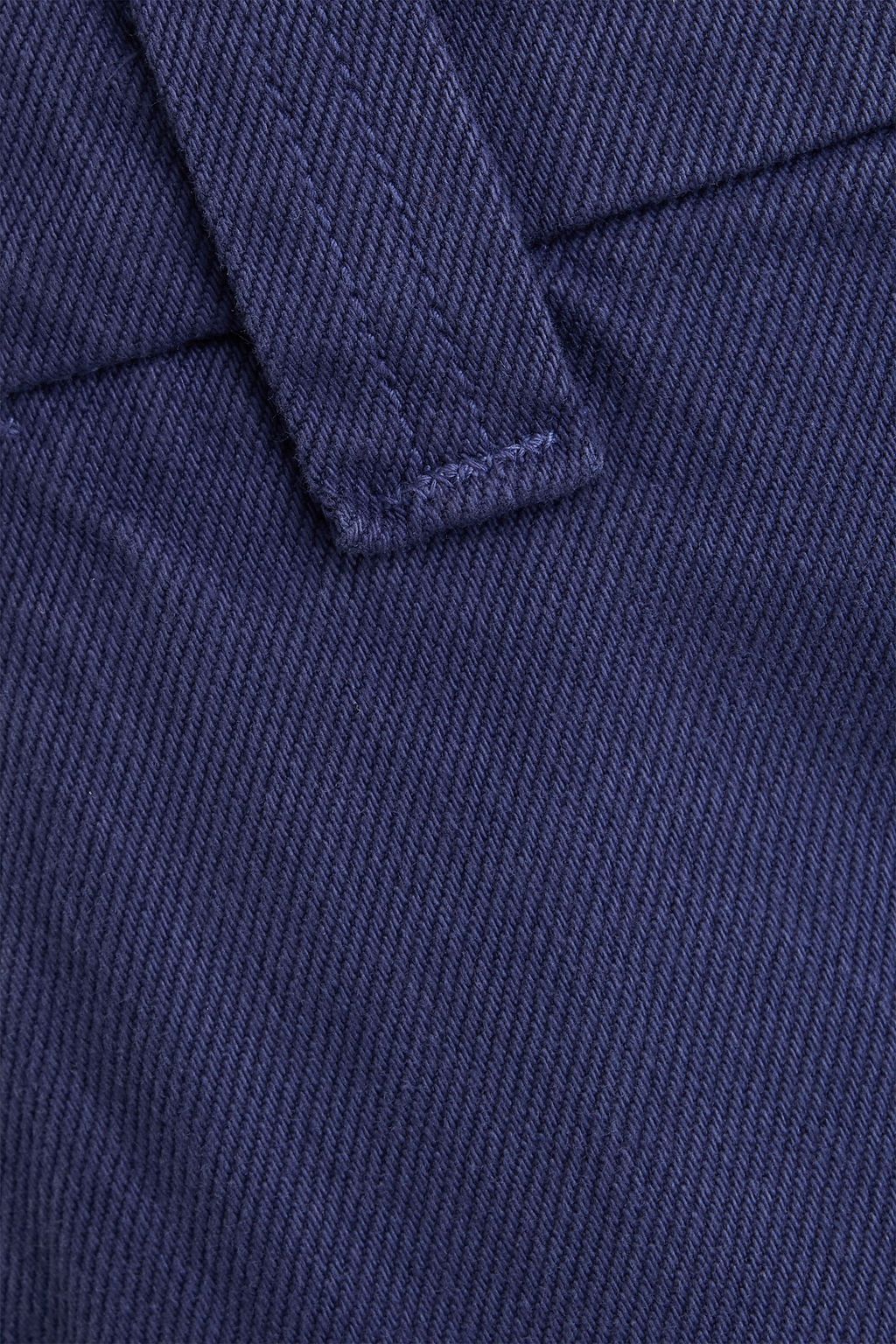 MOTHER Lunch Money cotton and Lyocell-blend twill wide-leg pants