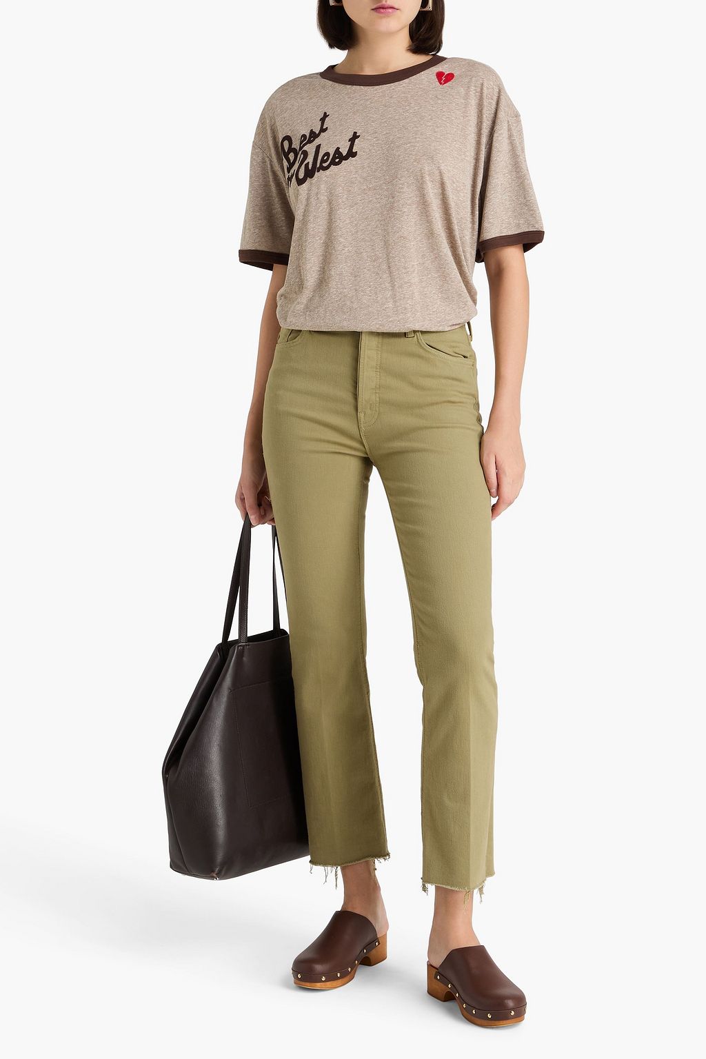 MOTHER Tripper high-rise flared jeans