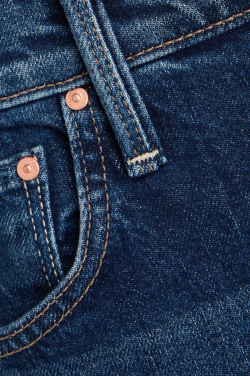 MOTHER Ditcher high-rise straight-leg jeans