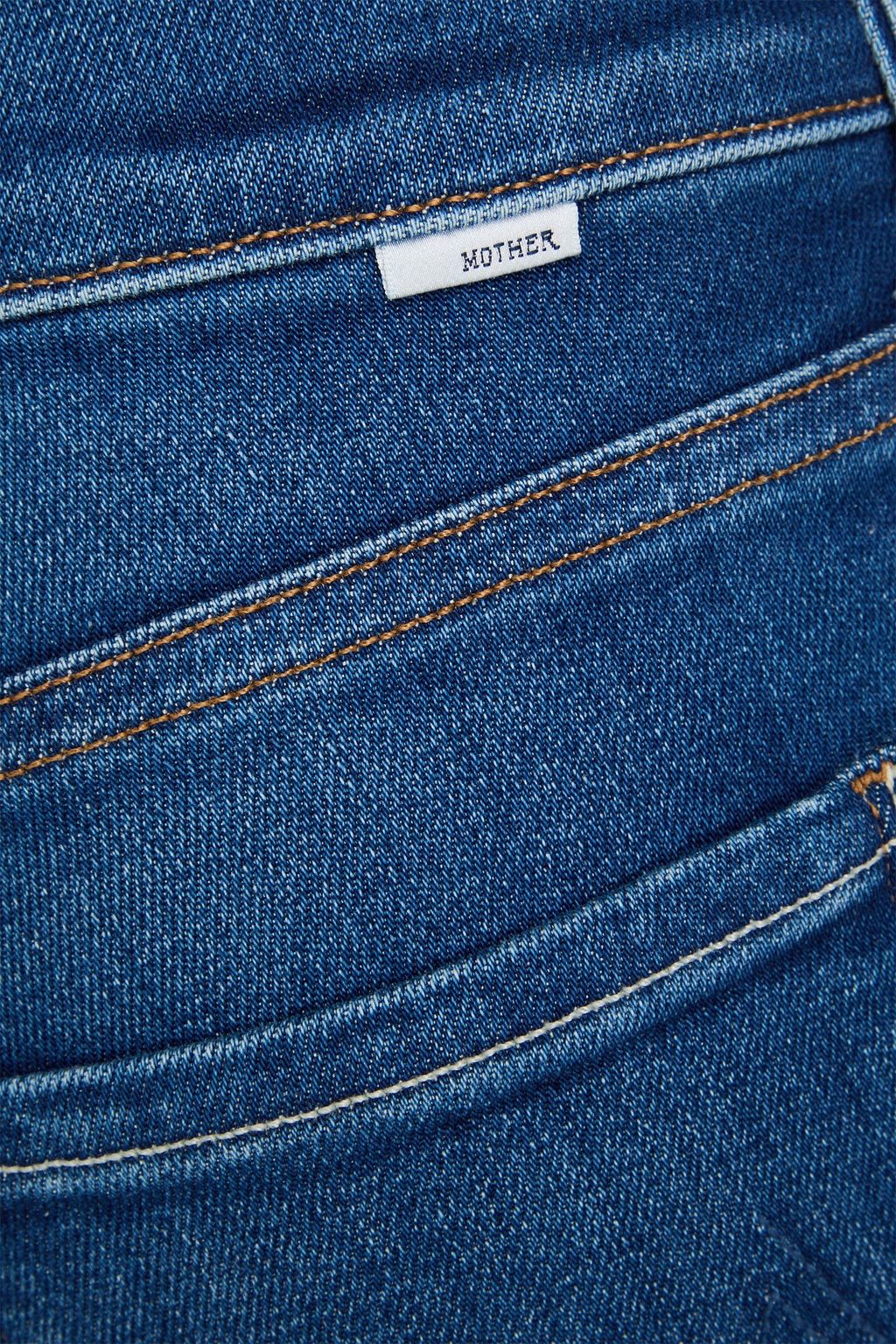MOTHER Slider Hover mid-rise straight-leg jeans