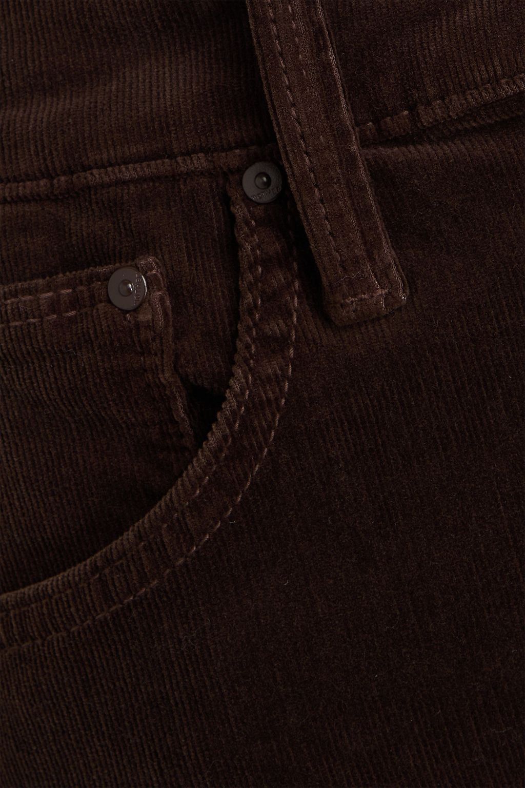 MOTHER コットン混コーデュロイ ワイドレッグパンツ