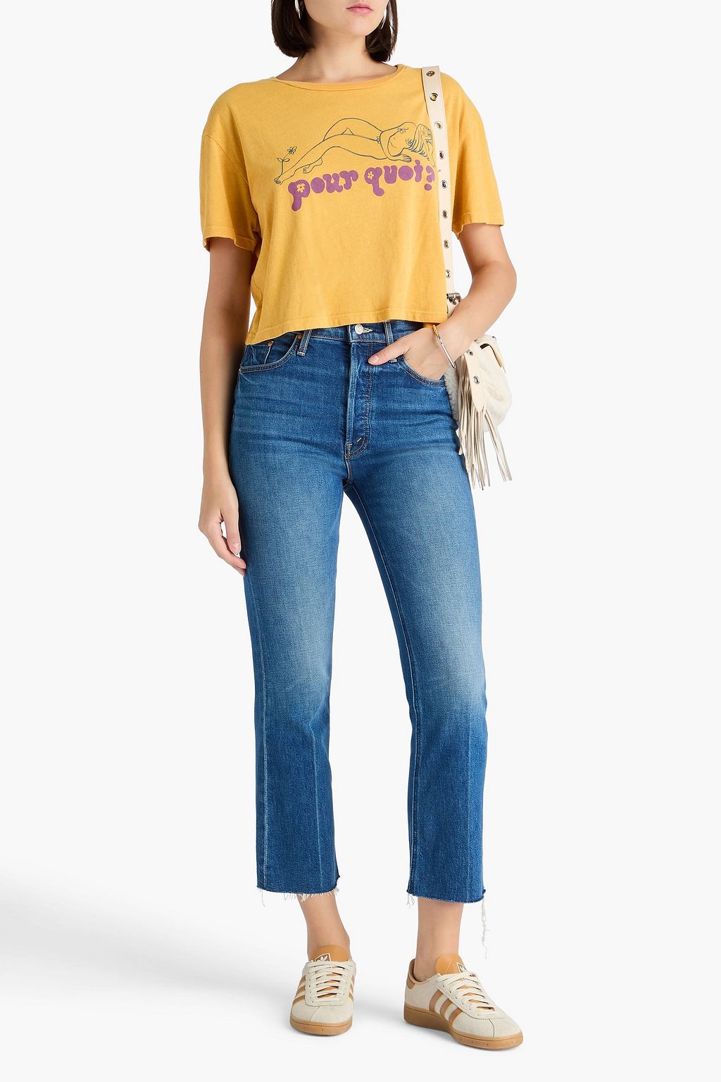 MOTHER Tripper high-rise kick-flare jeans