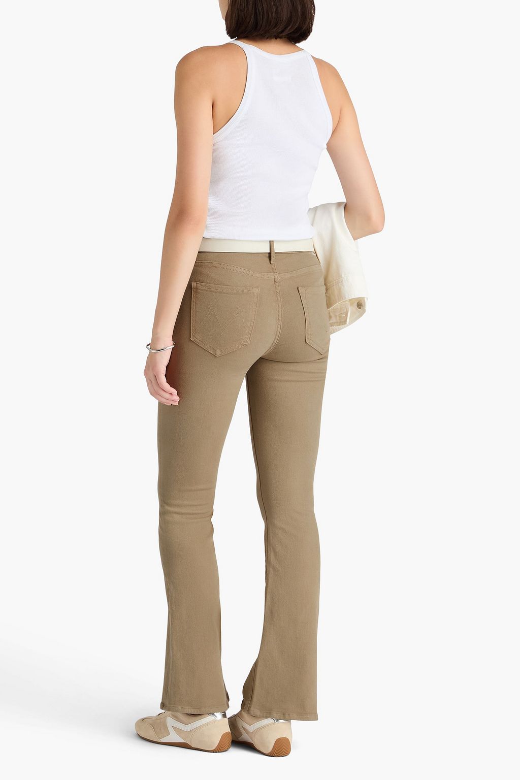 MOTHER Weekender high-rise flared jeans