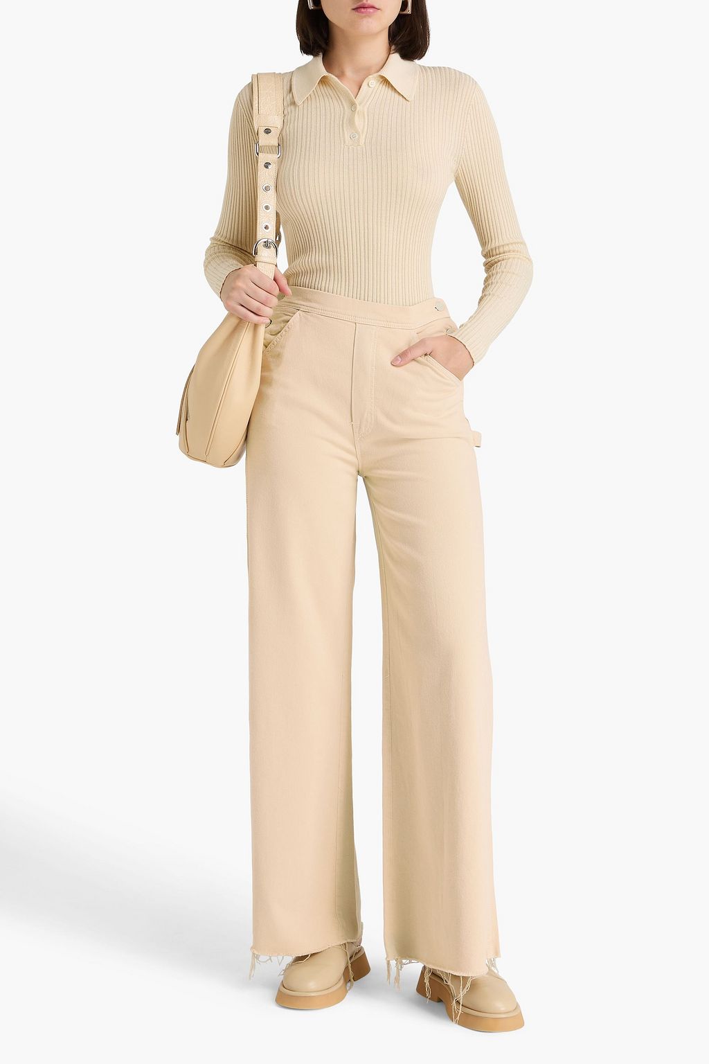 MOTHER Main Sail high-rise cargo jeans