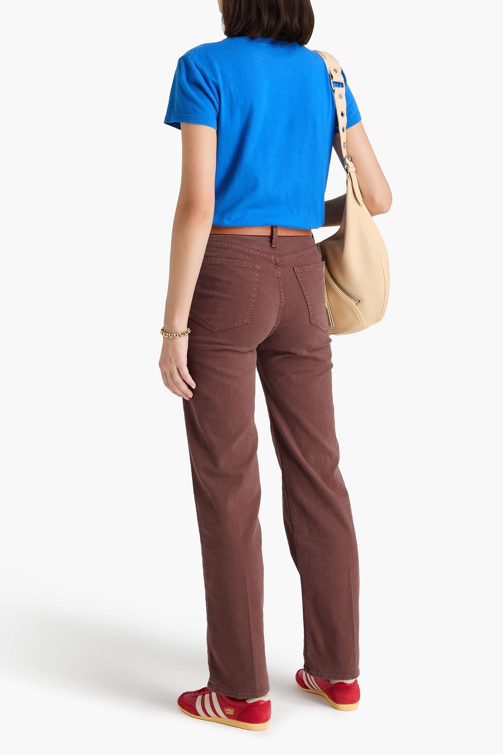 MOTHER Rambler high-rise straight-leg jeans