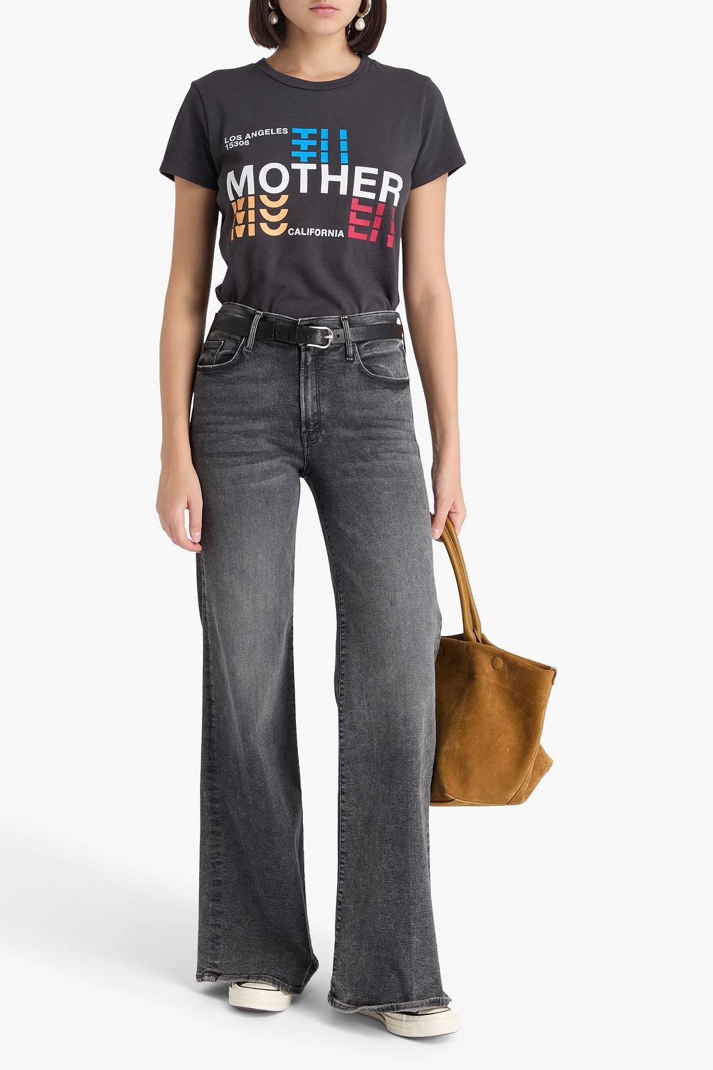MOTHER Twister high-rise wide-leg jeans