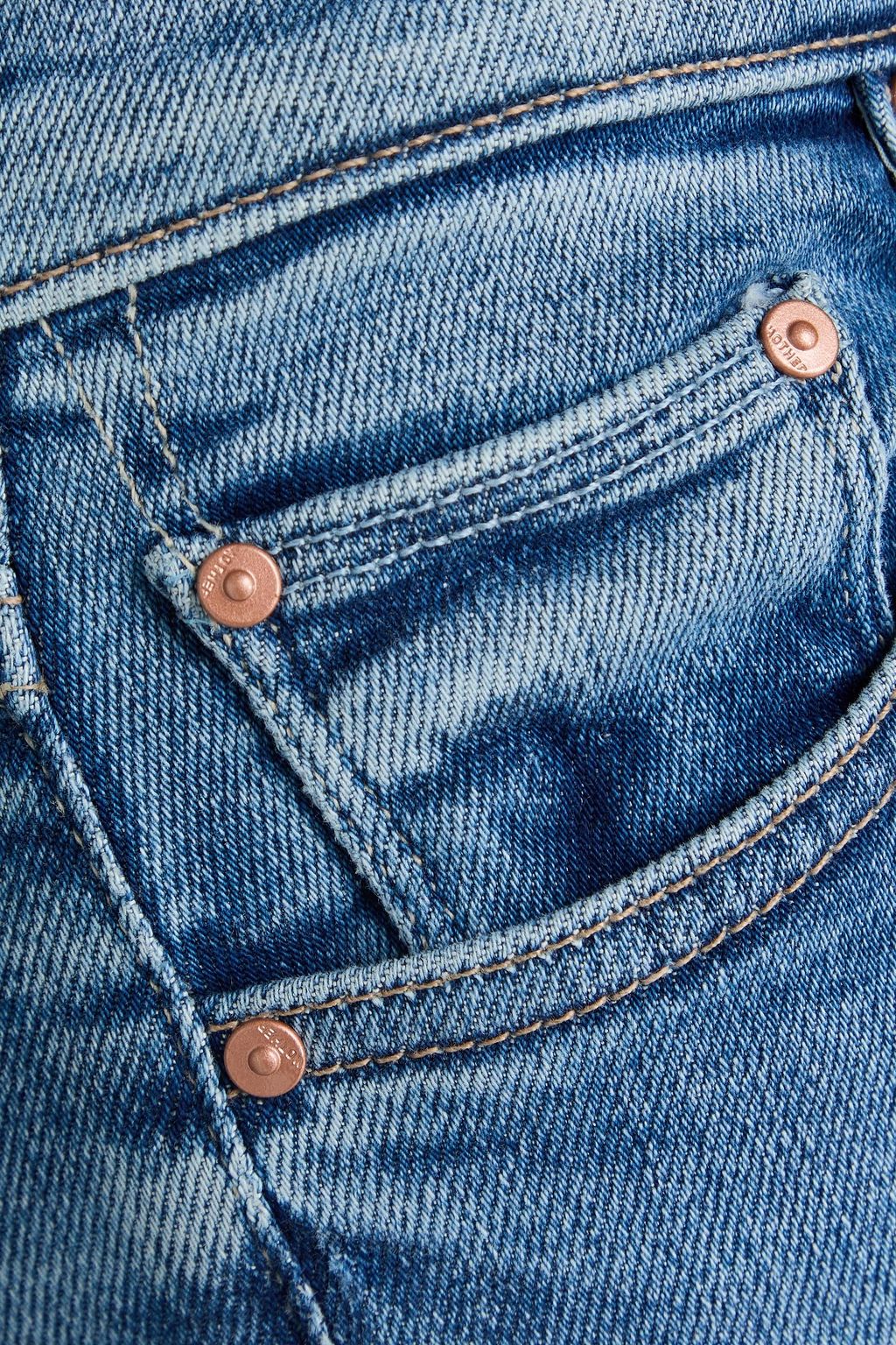 MOTHER Outsider high-rise straight-leg jeans