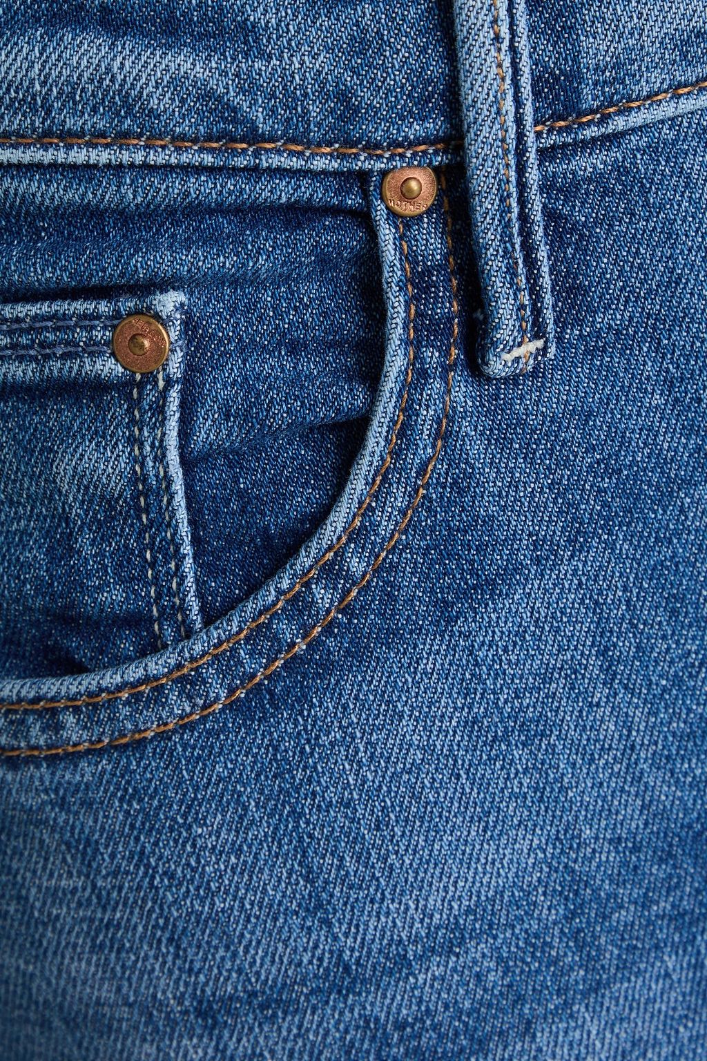 MOTHER Insider high-rise bootcut jeans