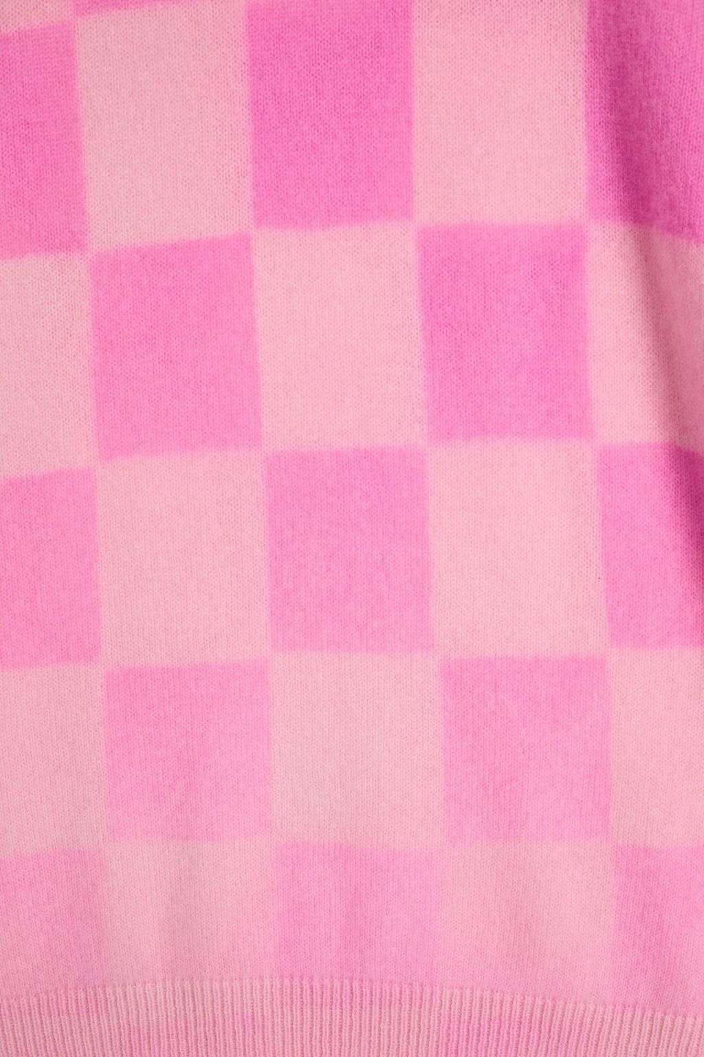 THE ELDER STATESMAN カシミヤ セーター チェック