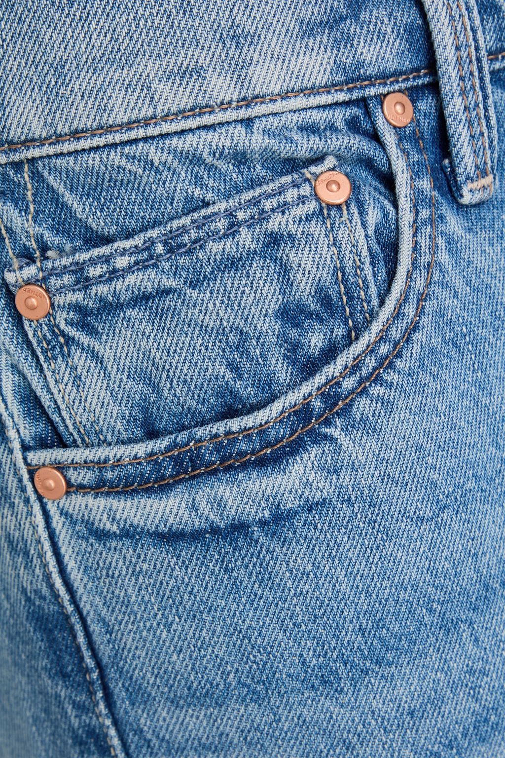 MOTHER Bookie Flood mid-rise bootcut jeans