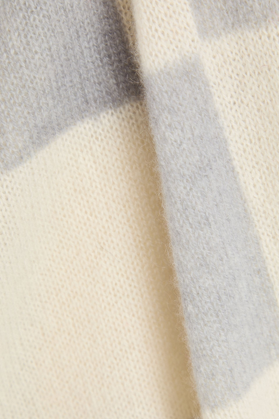 The Elder Statesman Chess Tranquility Checked Cashmere Sweater In Multi