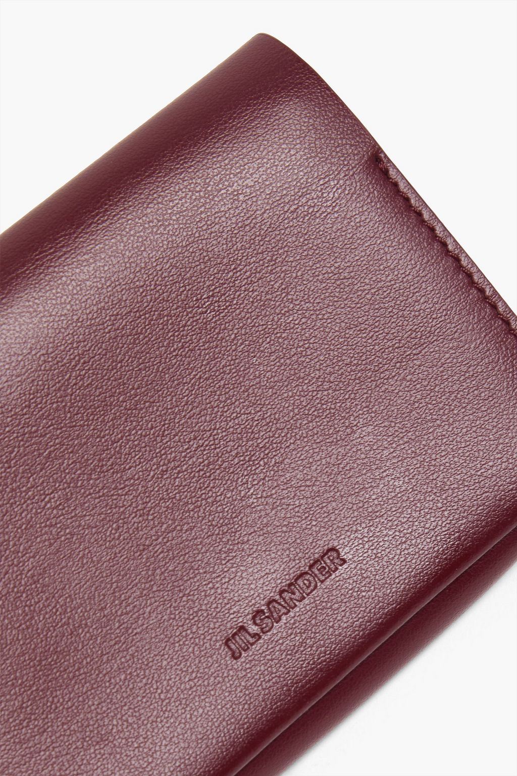 JIL SANDER Leather cardholder