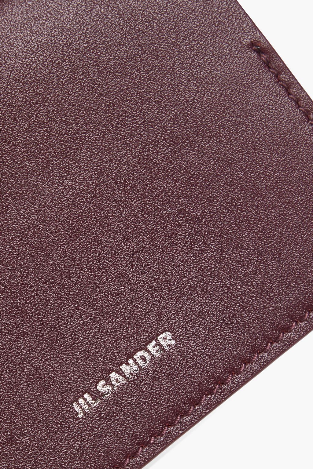 JIL SANDER Leather cardholder