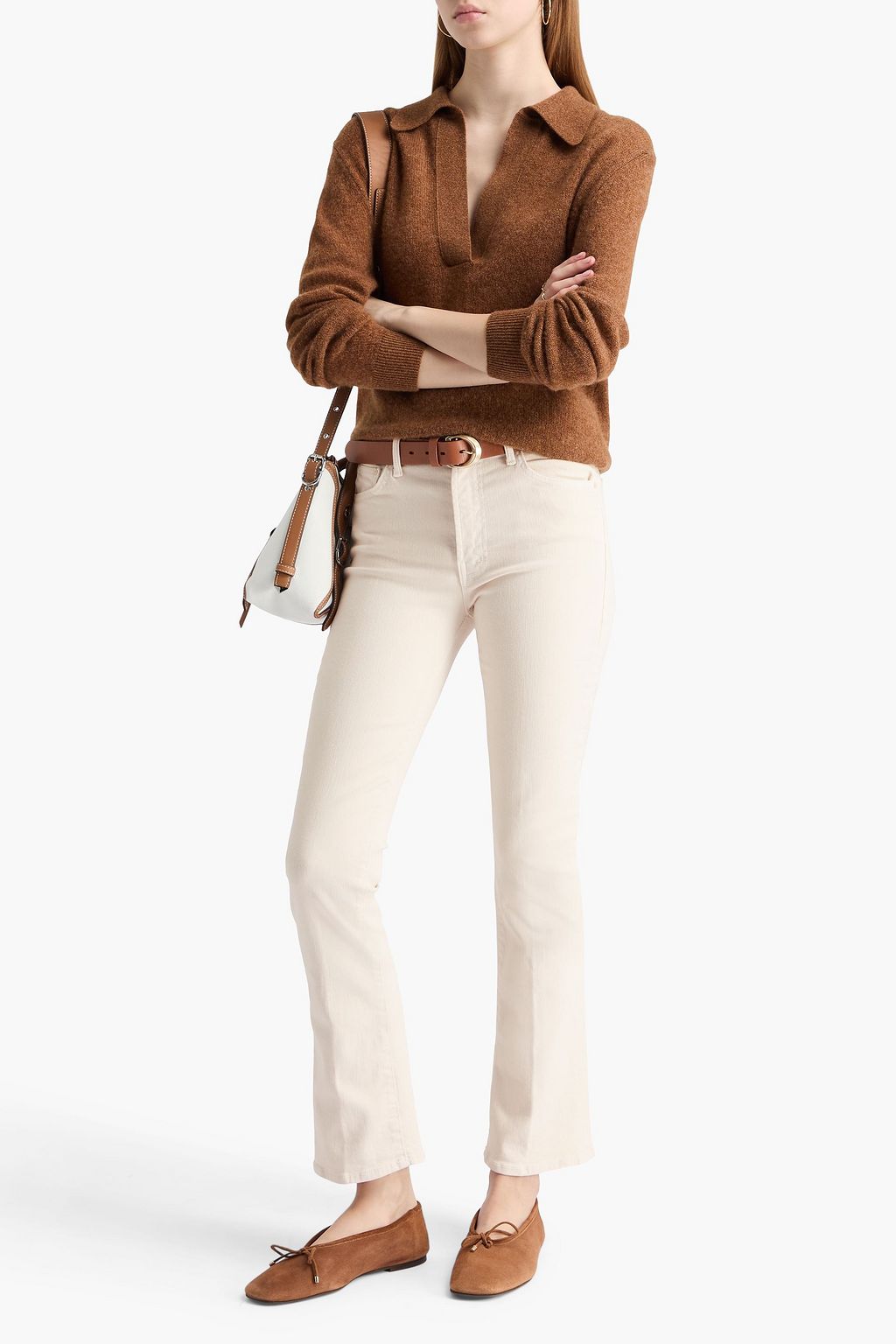 MOTHER Insider Flood high-rise bootcut jeans