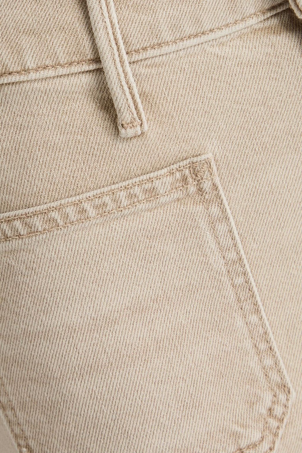 MOTHER Undercover high-rise wide-leg jeans