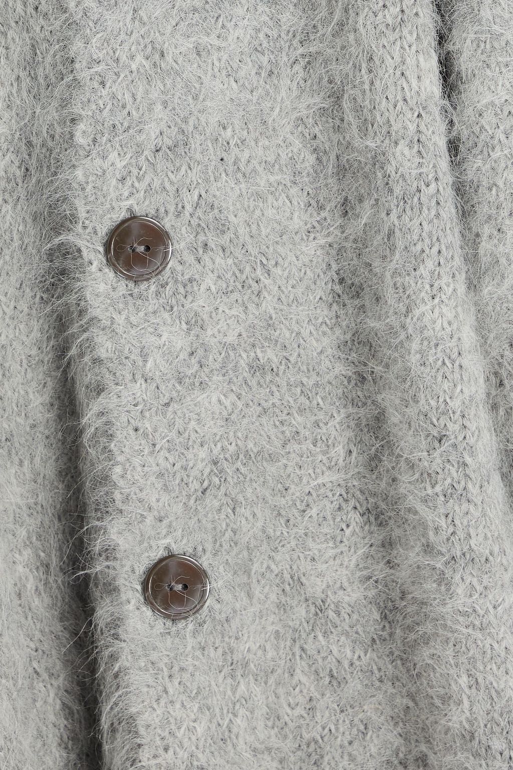 THE ELDER STATESMAN Thistle alpaca-blend cardigan