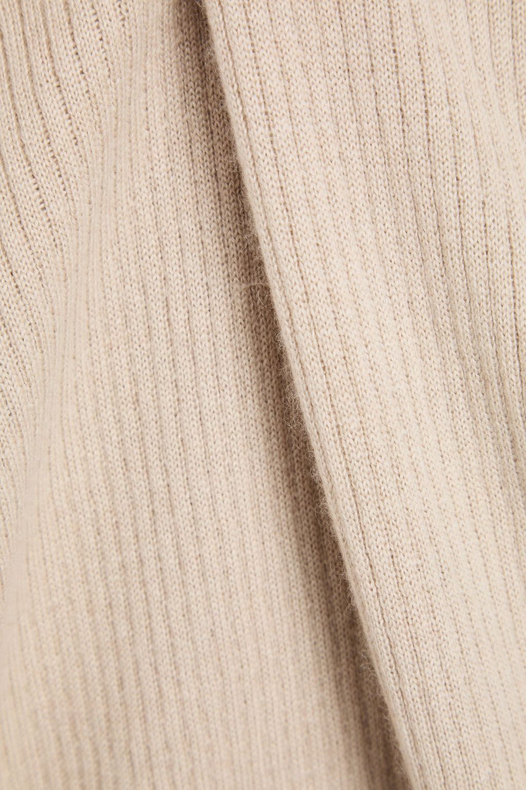 THE ELDER STATESMAN Heavy Delicash ribbed cashmere and silk-blend sweater