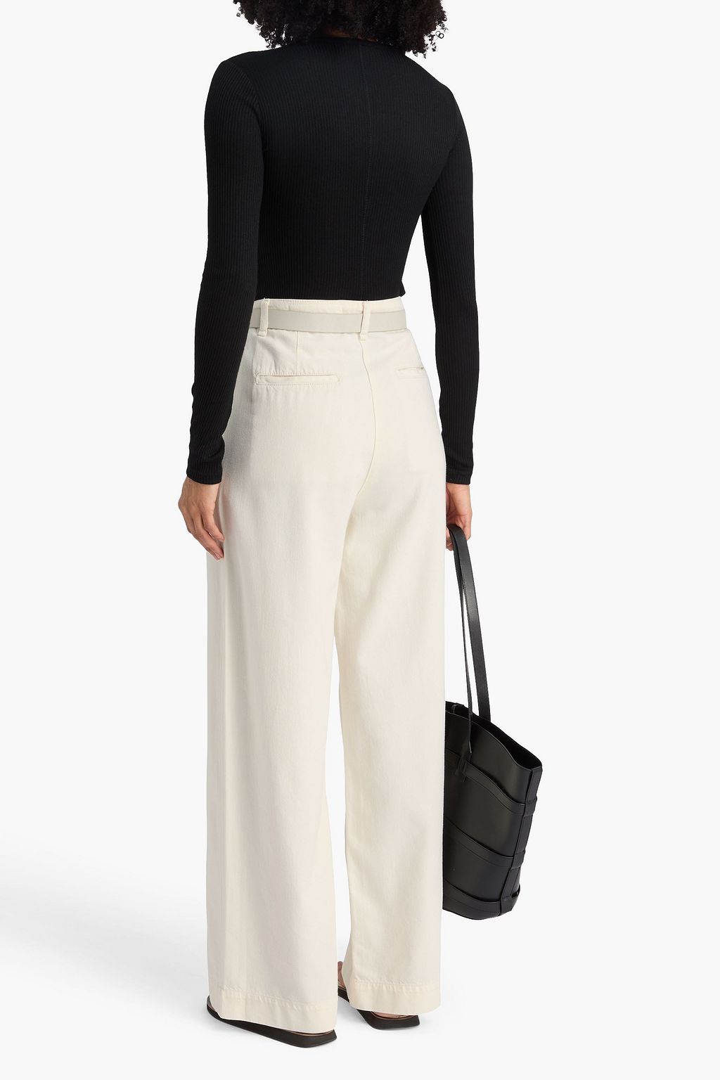 RAG & BONE Abigale pleated high-rise boyfriend jeans