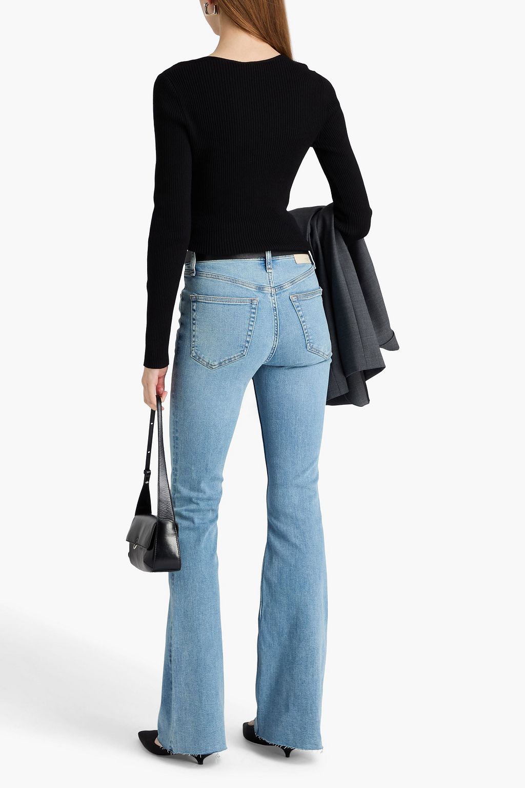 RAG & BONE Dahlia mid-rise flared jeans