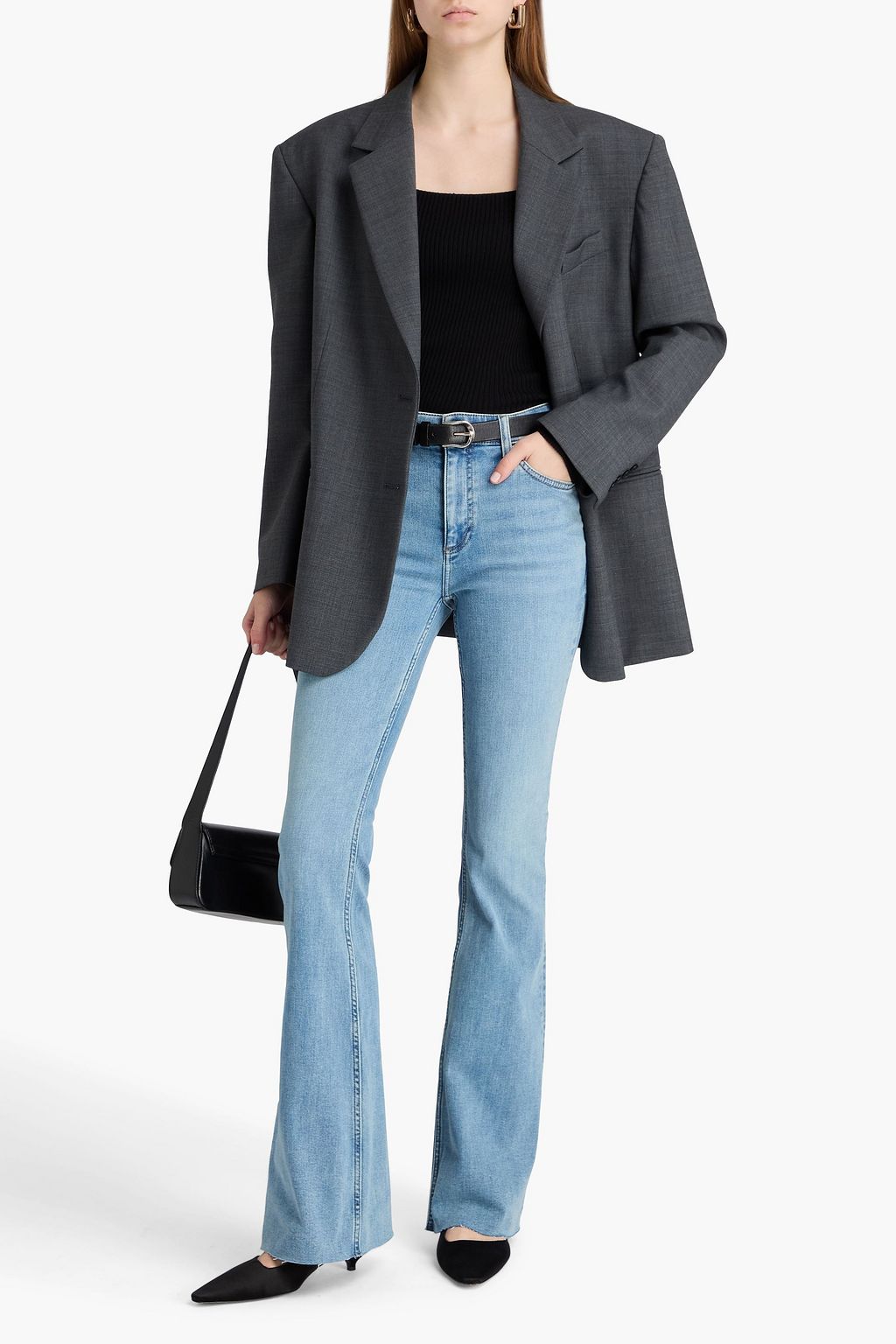 RAG & BONE Dahlia mid-rise flared jeans