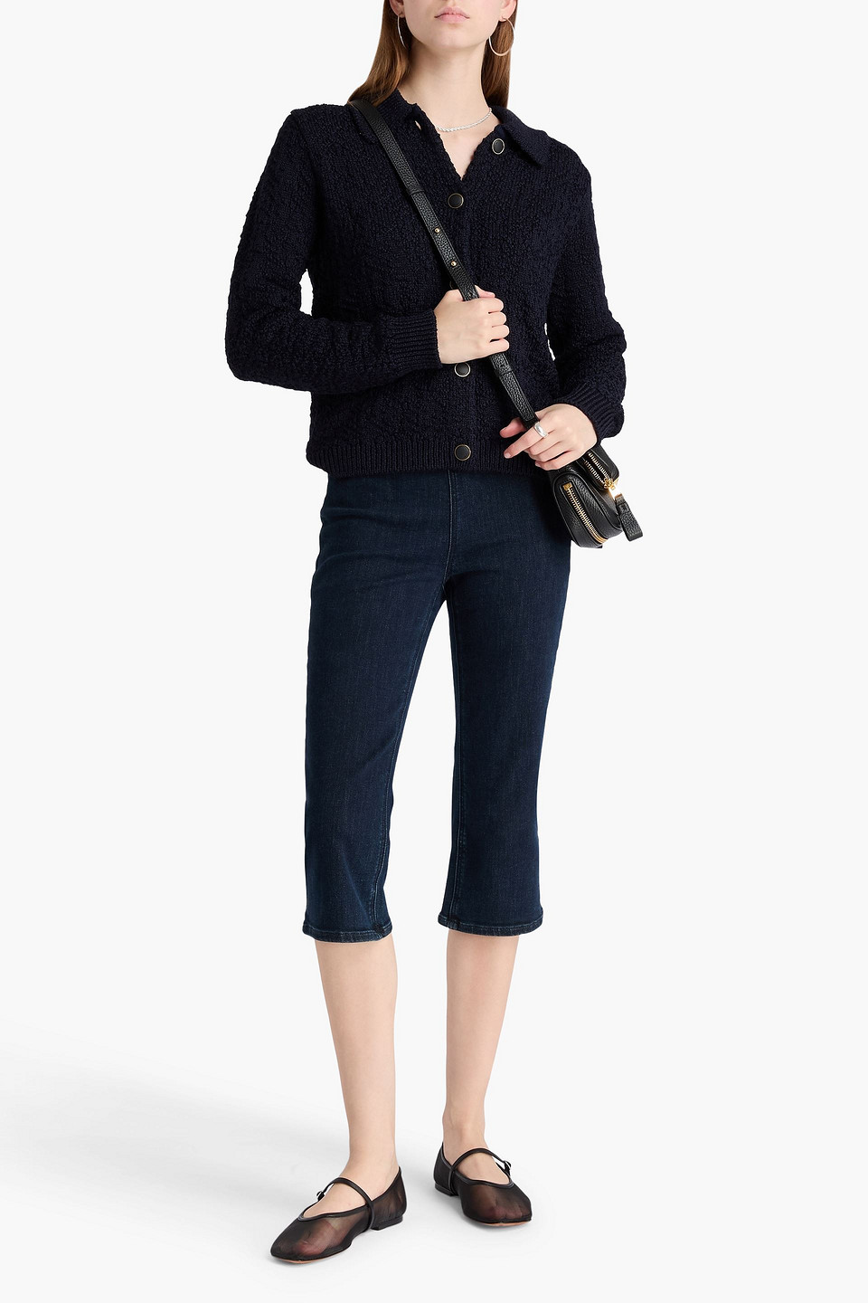  Rag & Bone - Cardigan „lecroy“ Aus Einer Wollmischung - Blau - Xs 