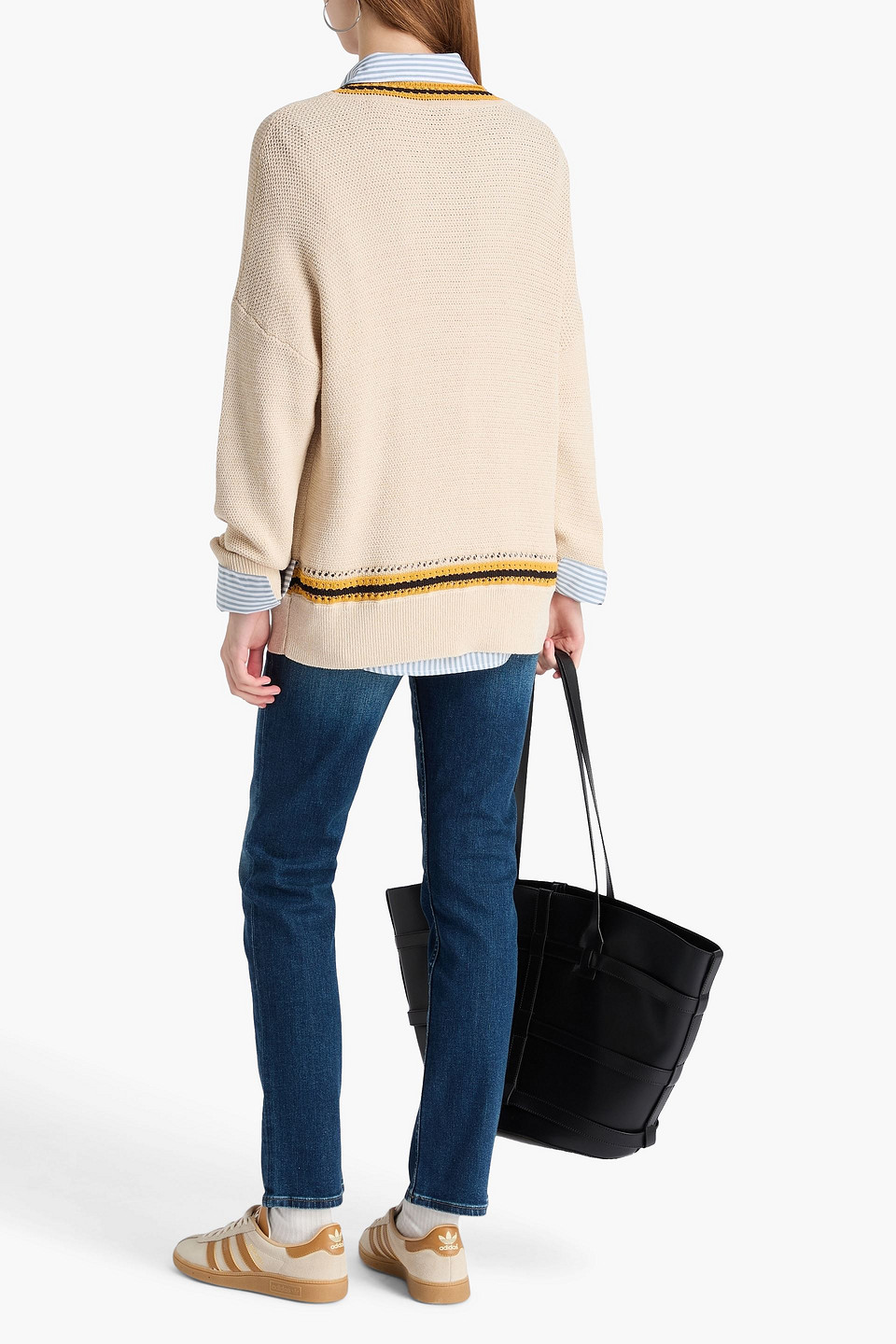  Rag & Bone - Strukturierter Strickpullover „genero“ - Neutral - Xxs 