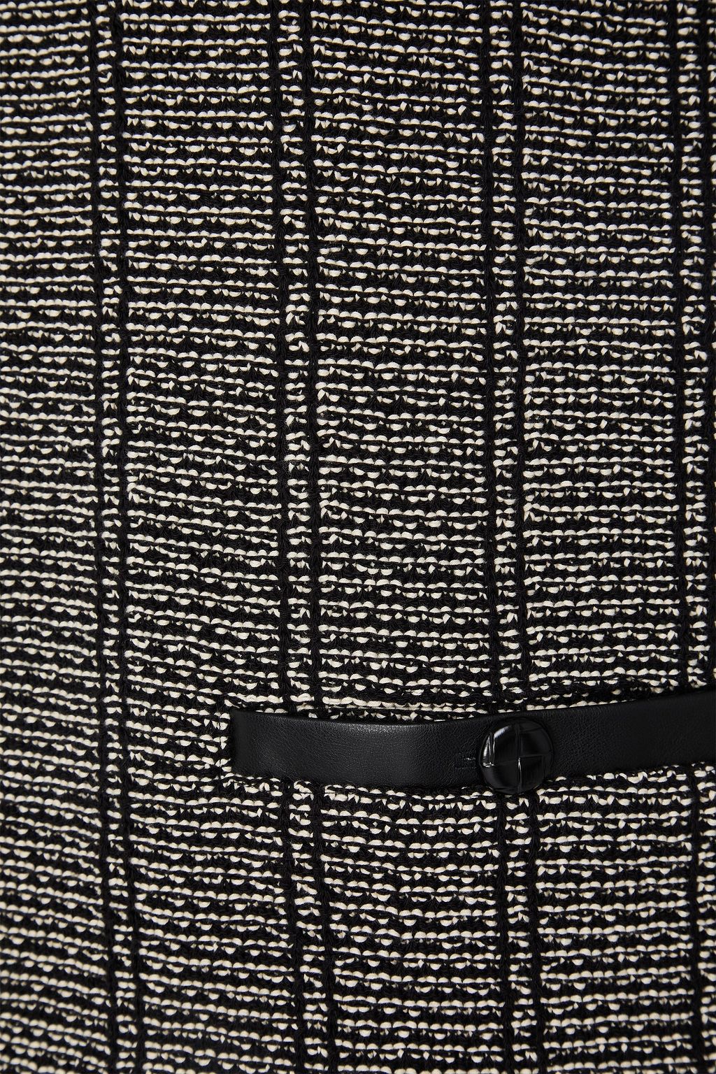 RAG & BONE فستان فرانسيس قصير من التويد والقطن