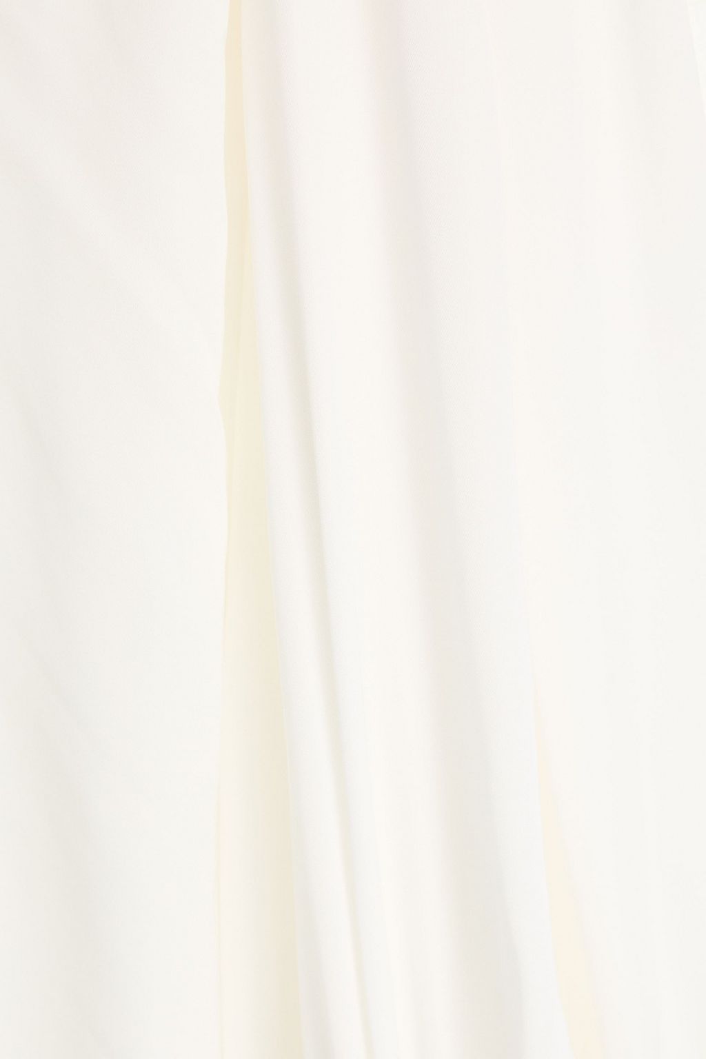 ALICE + OLIVIA Gathered crepe de chine blouse