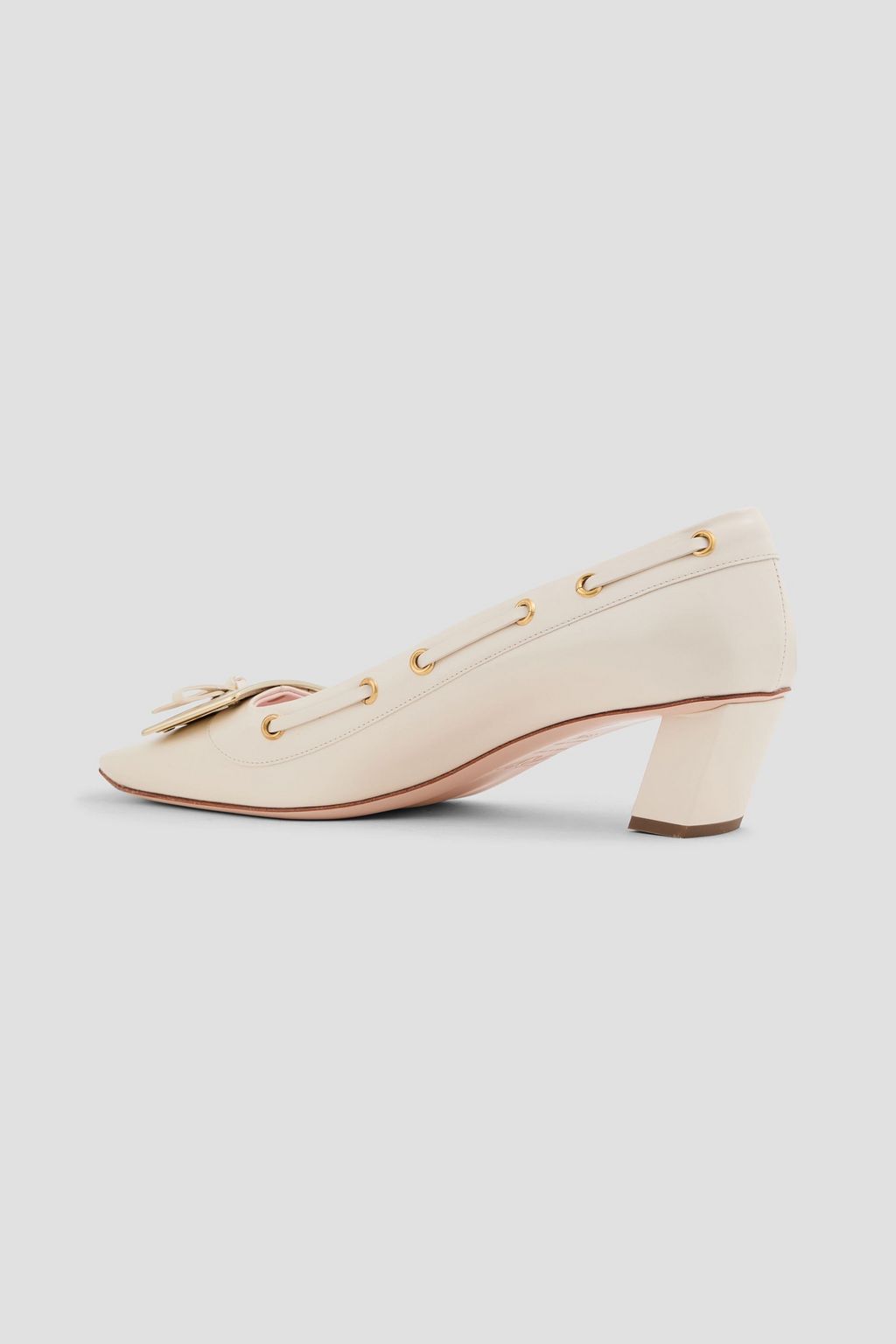 ROGER VIVIER Belle Vivier Pumps aus Leder mit Verzierung