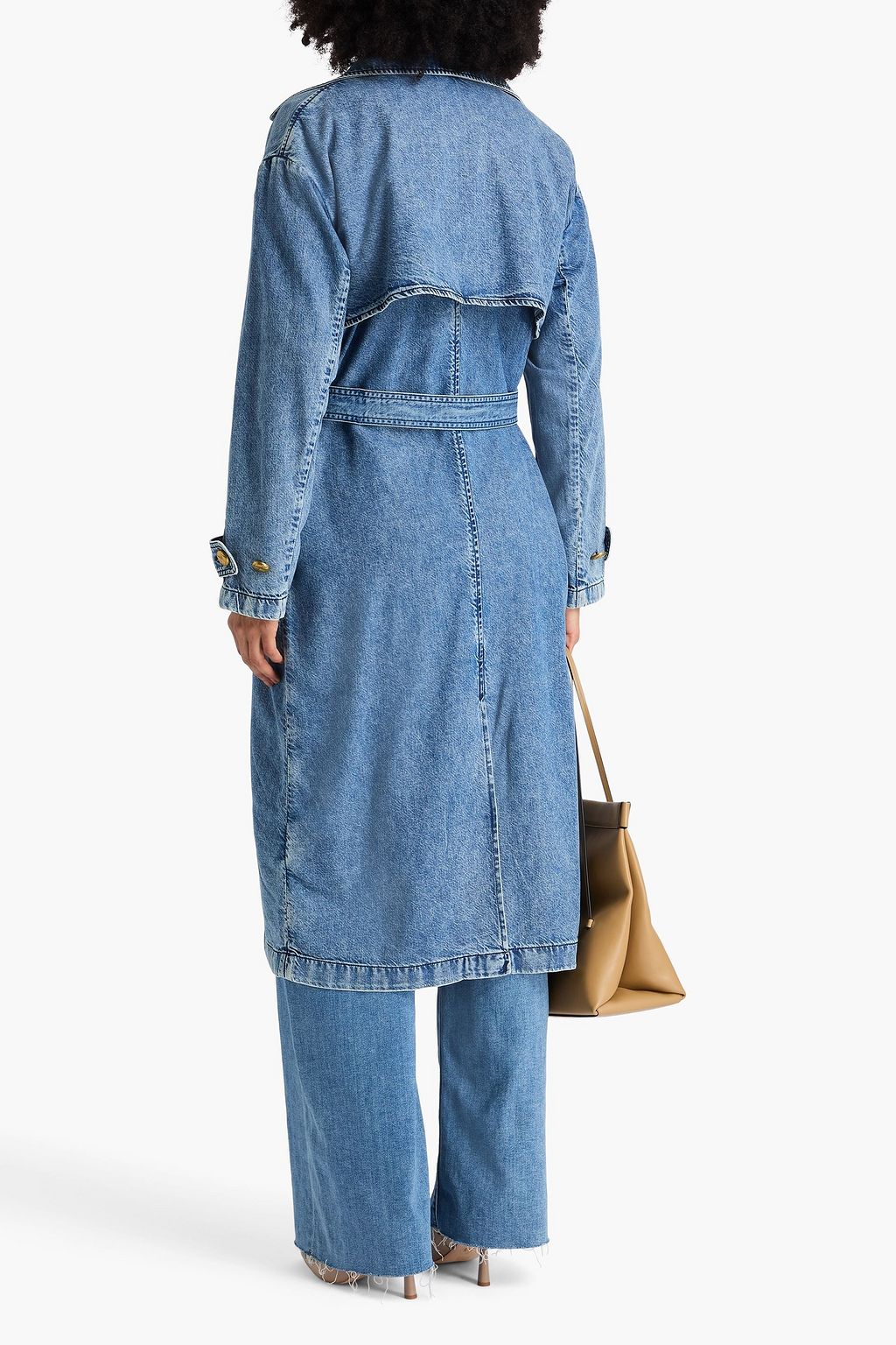 RAG & BONE Alora denim trench coat