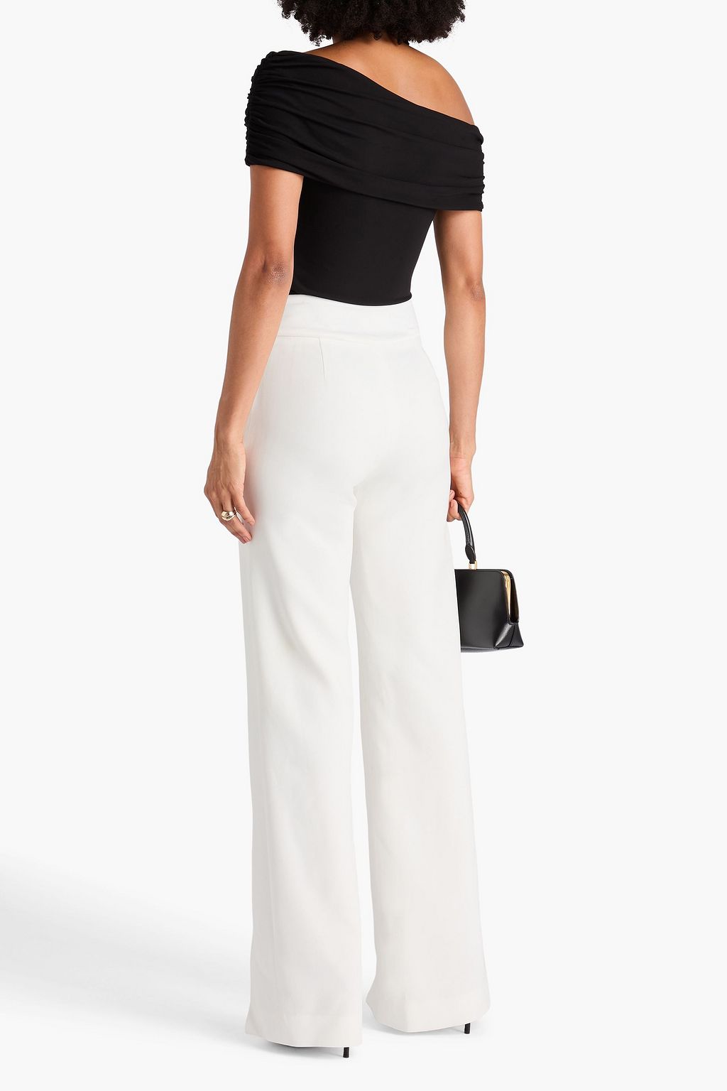 SIMKHAI Natassa one-shoulder jersey top