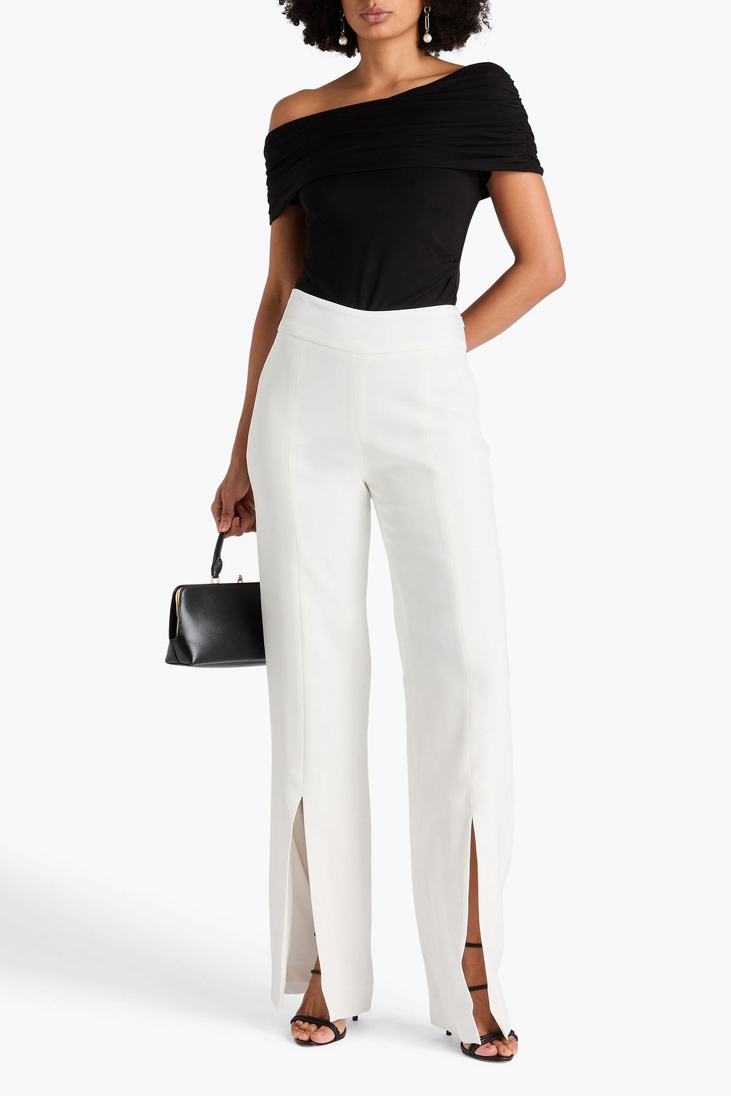 SIMKHAI Natassa one-shoulder jersey top