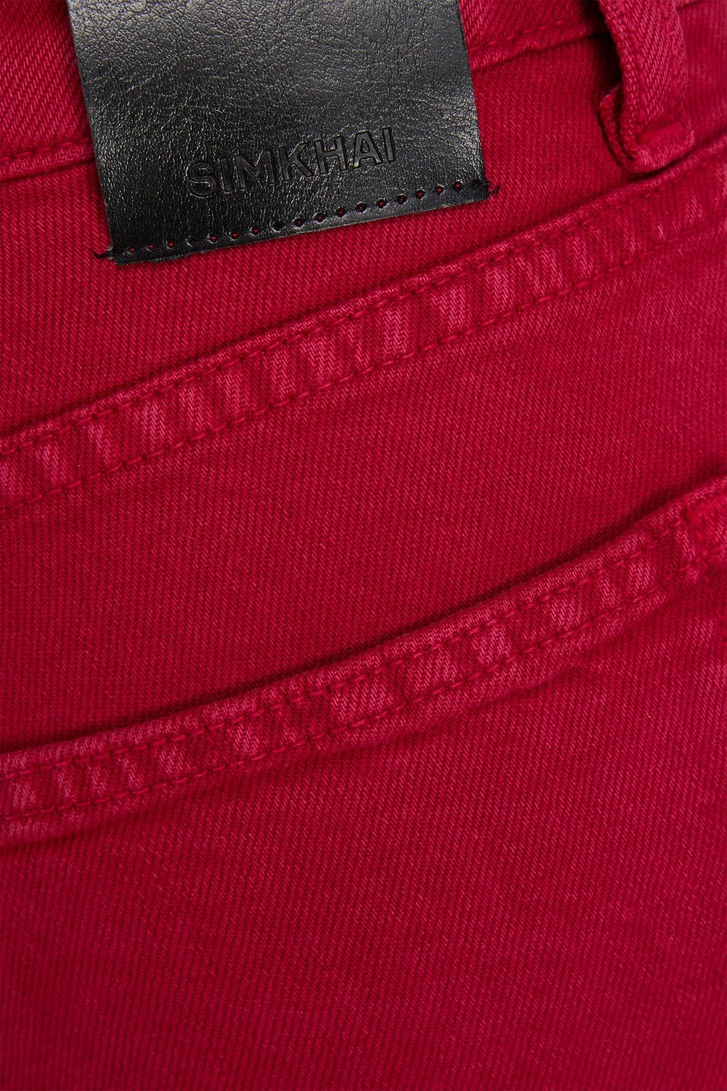 SIMKHAI Hoch sitzende Jeans „Jude“ mit geradem Bein