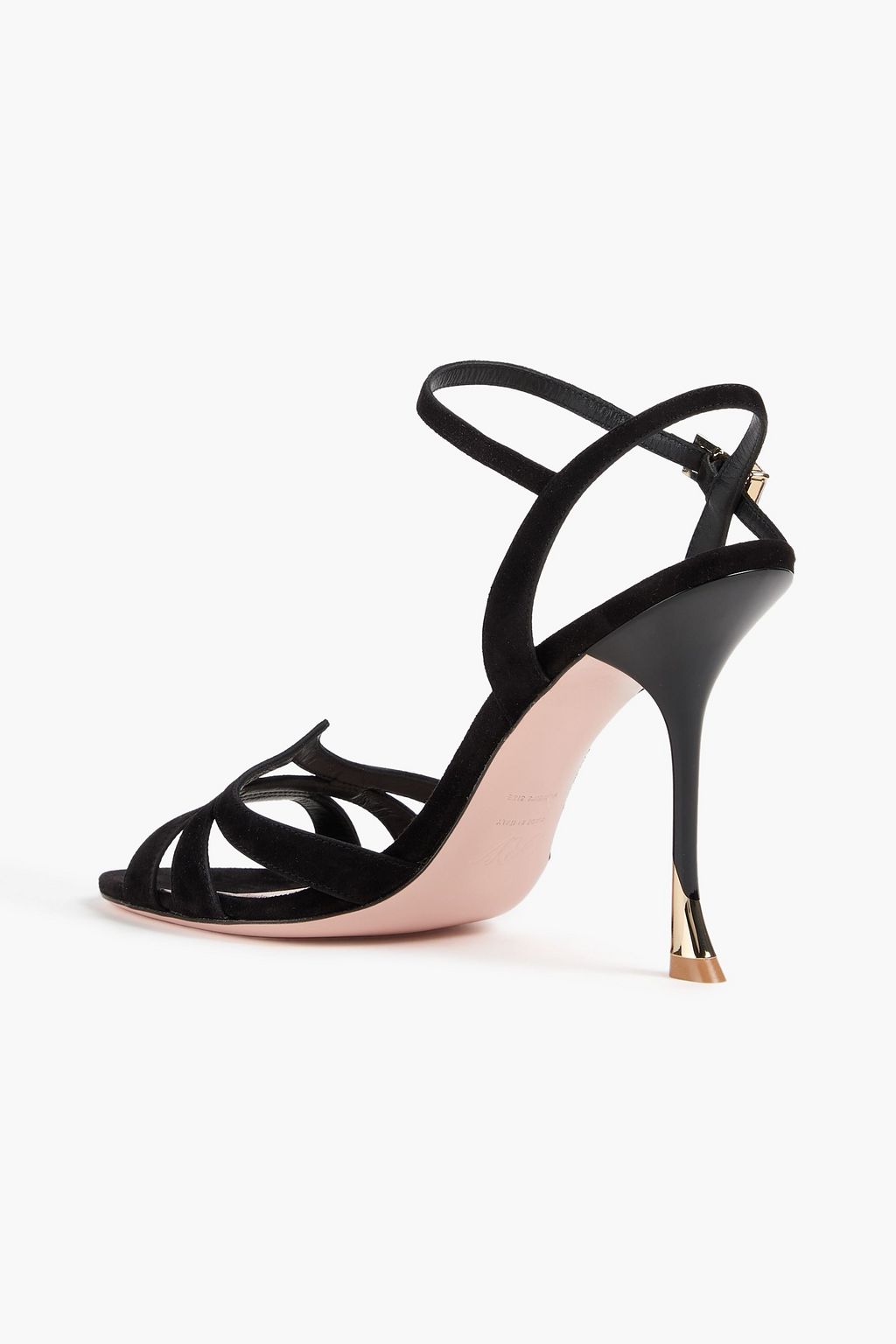 ROGER VIVIER Viv Bling suede sandals