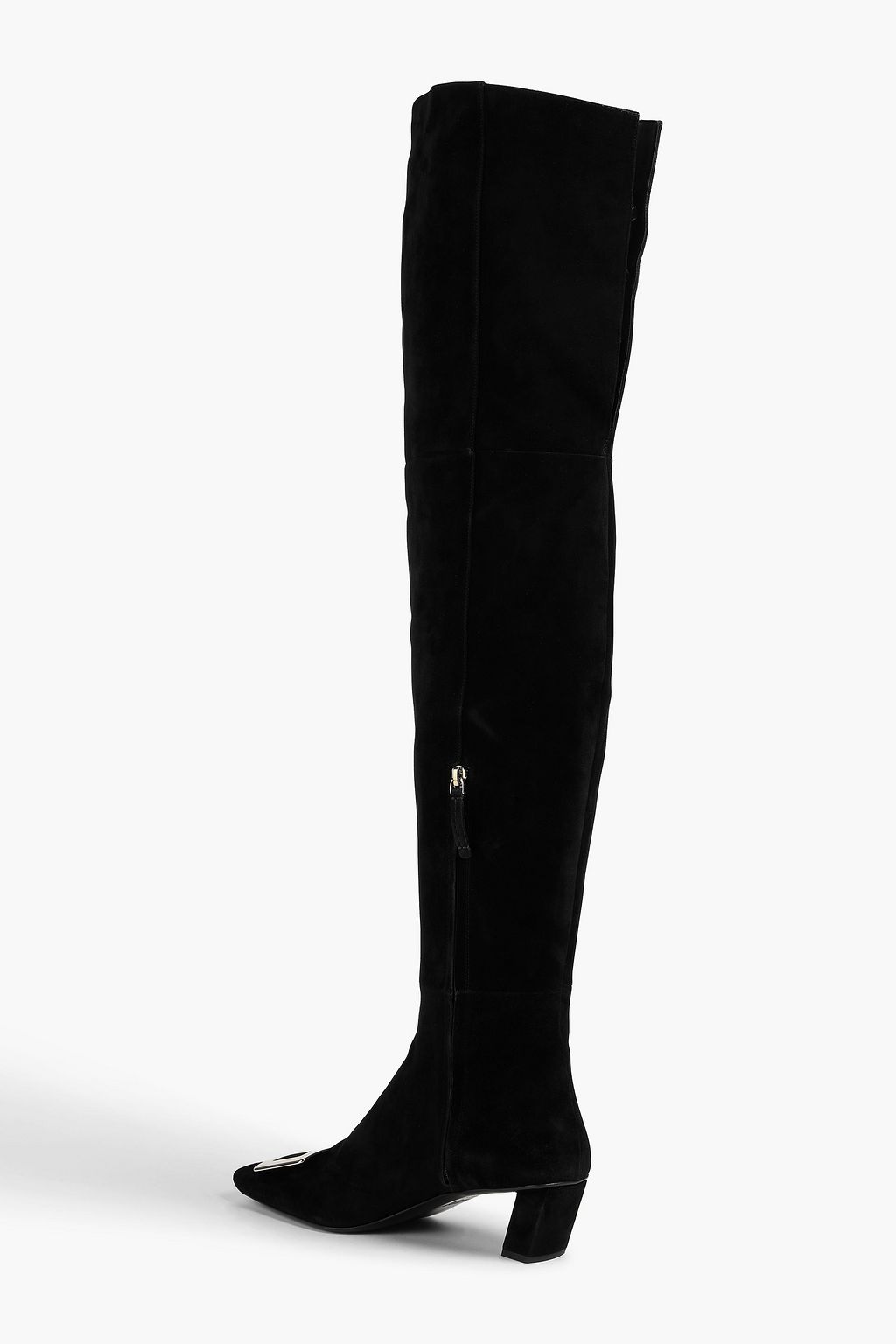 ROGER VIVIER Belle Vivier suede over-the-knee boots