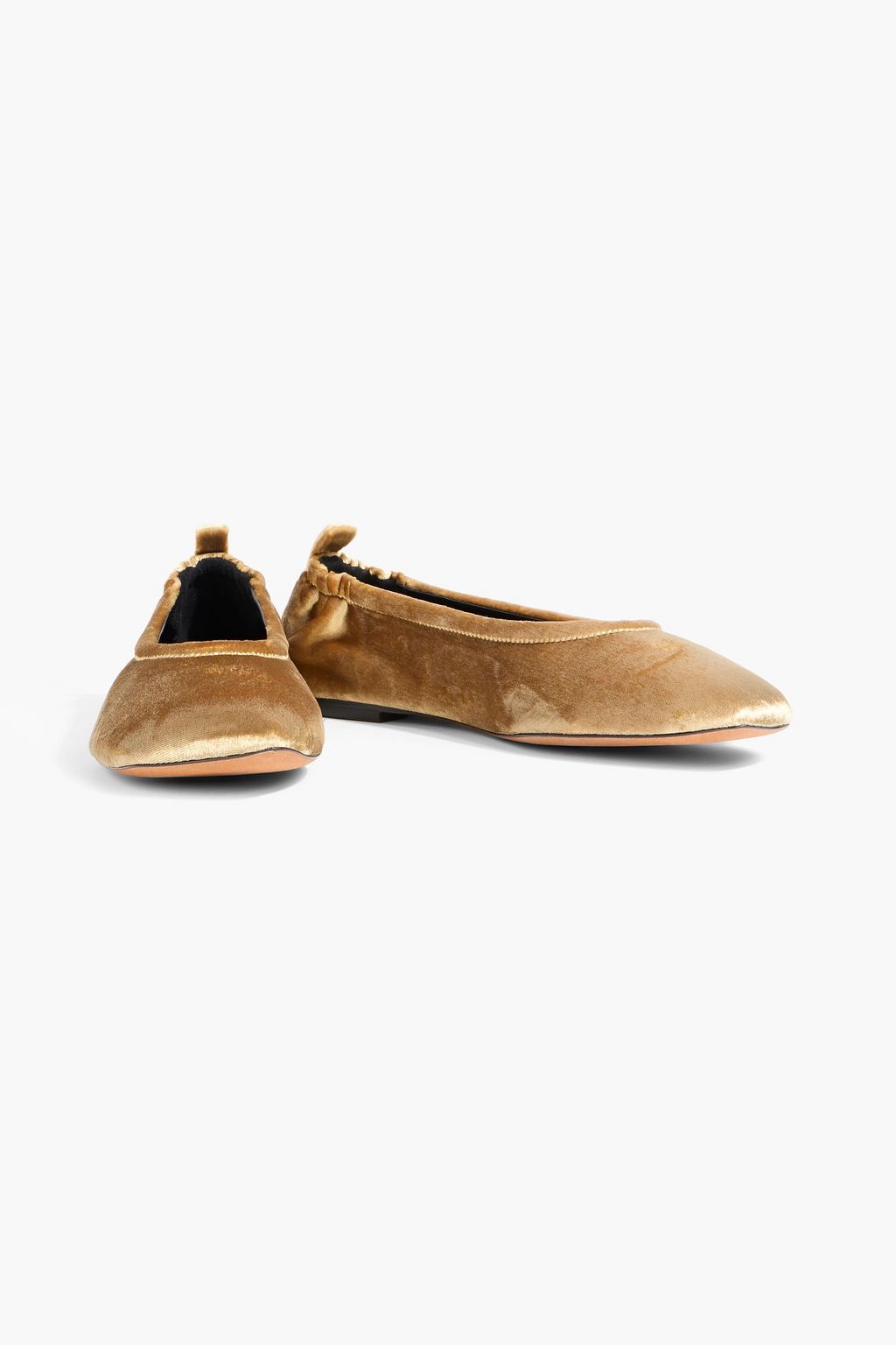 3.1 PHILLIP LIM Velvet ballet flats