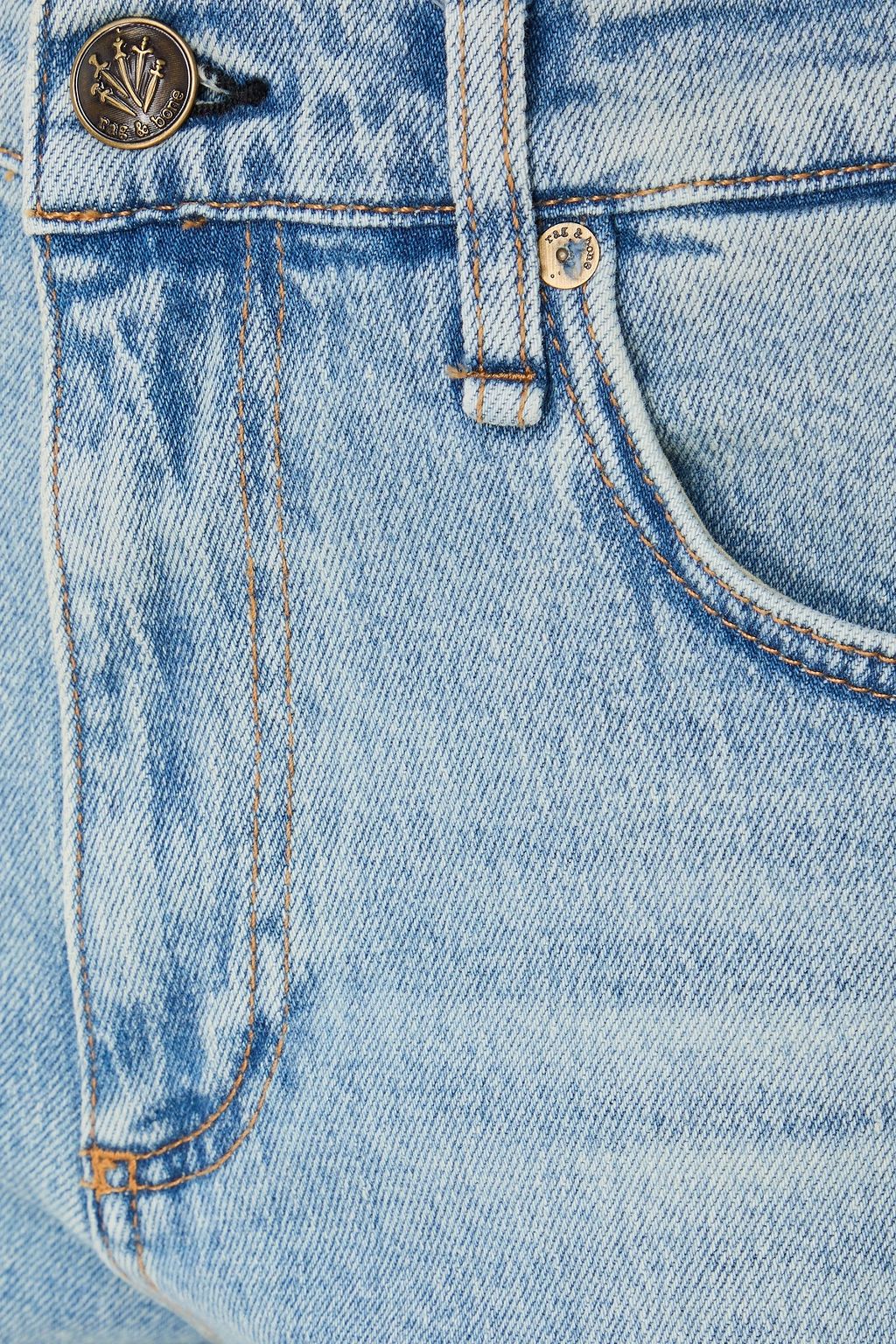 RAG & BONE Andi high-rise wide-leg jeans