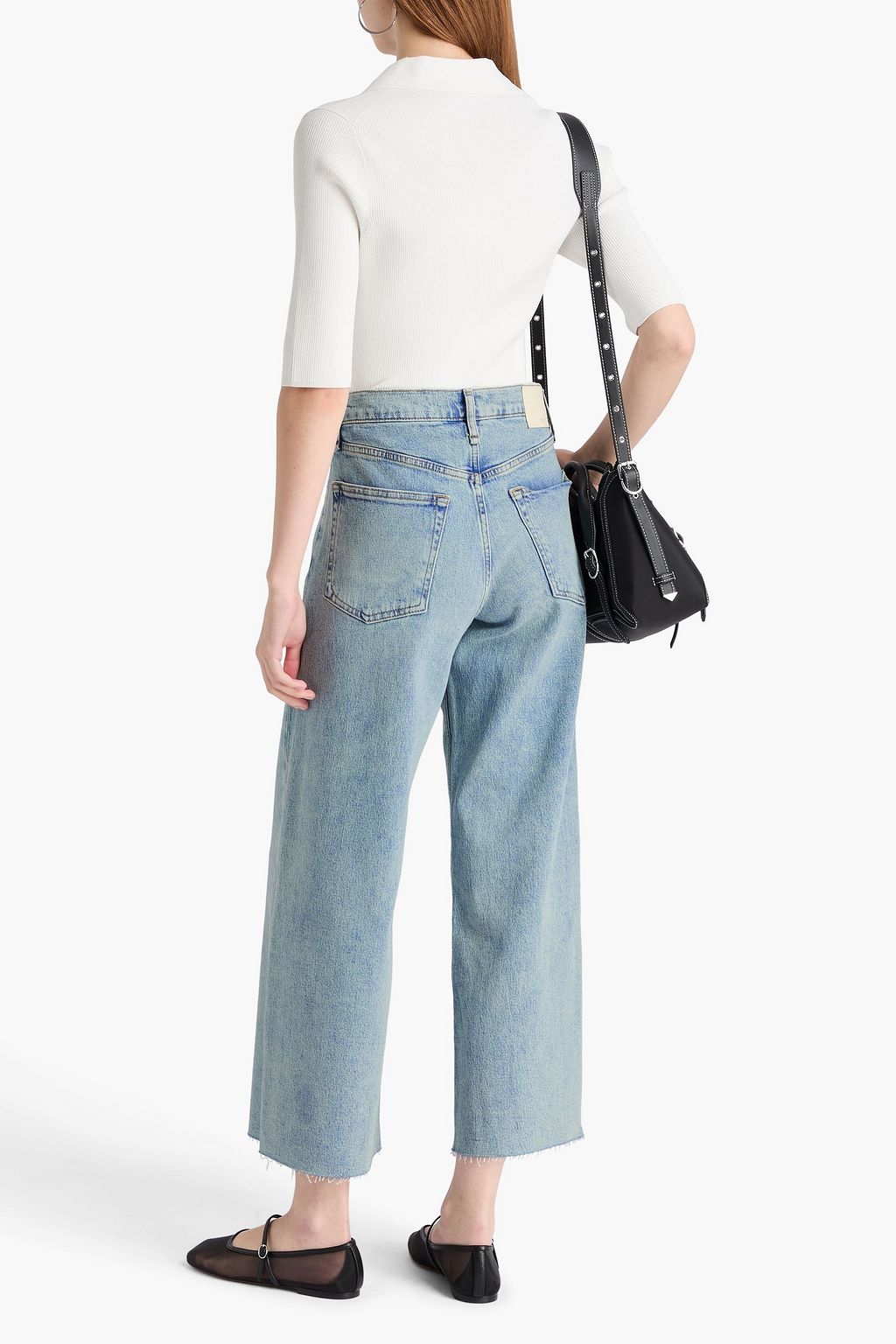 RAG & BONE Andi high-rise wide-leg jeans