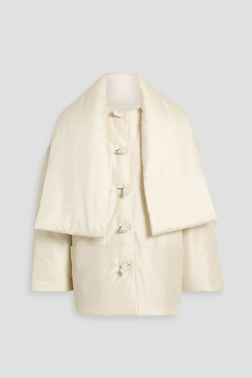 Totême Shell Jacket In White