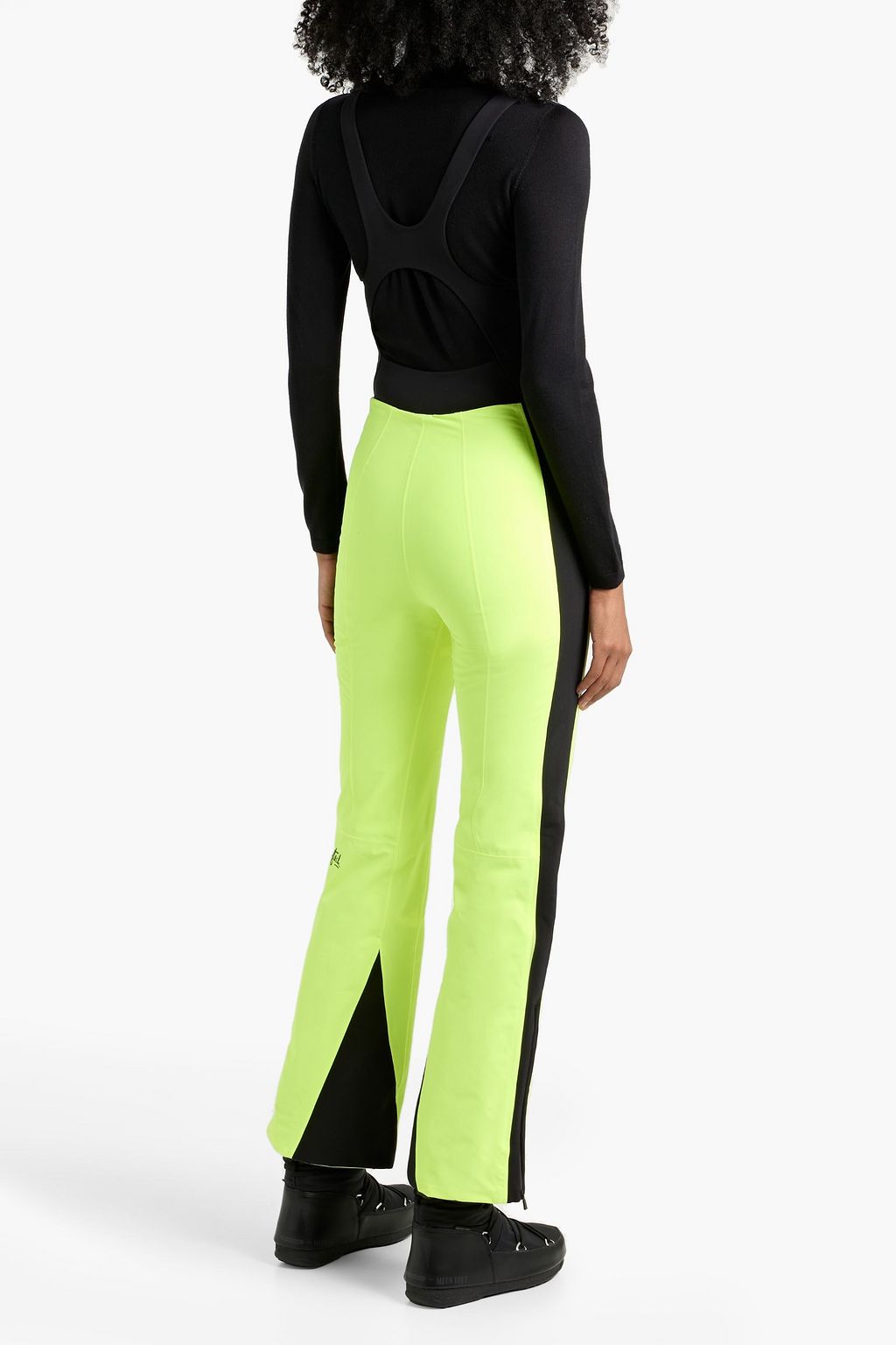 AZTECH MOUNTAIN Two-tone stretch-shell ski salopettes