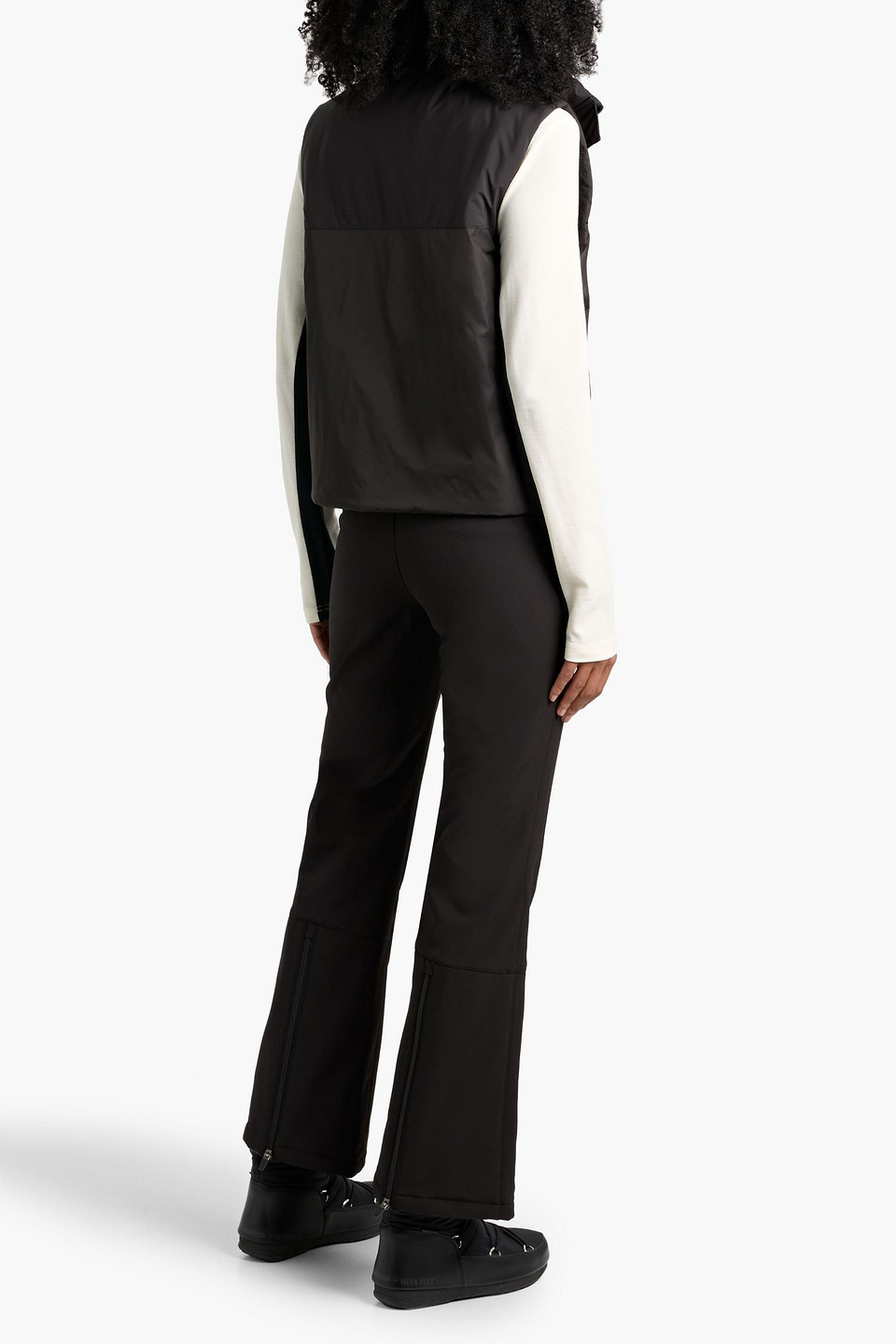 We Norwegians Filefjell Quilted Vest In Black
