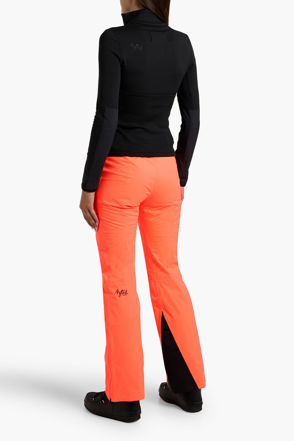 Aztech Mountain Team Aztech Neon Ski Pants In Orange