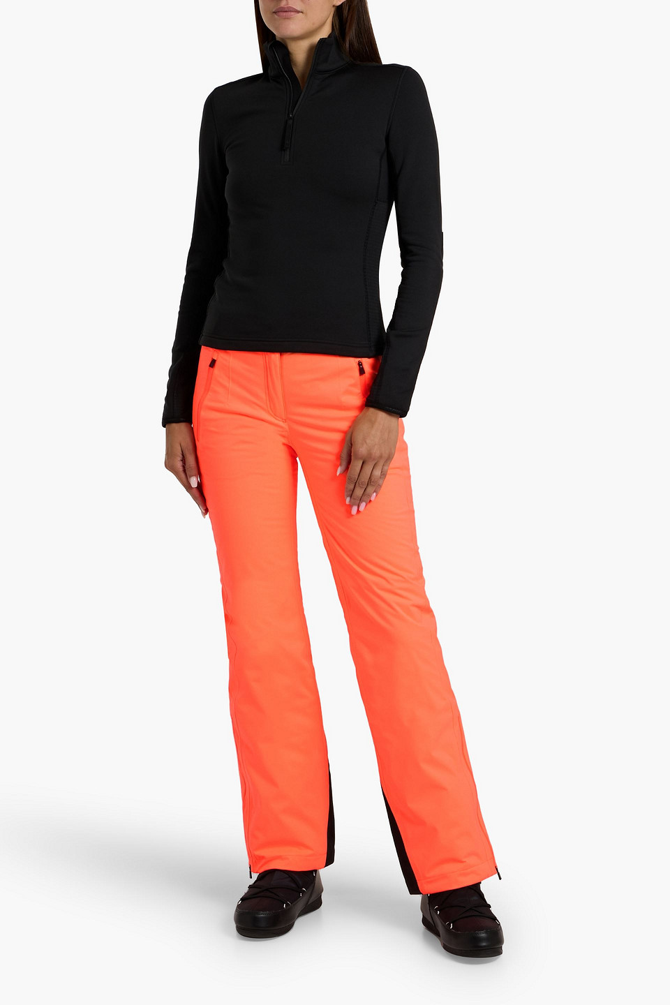 Aztech Mountain Team Aztech Neon Ski Pants In Orange
