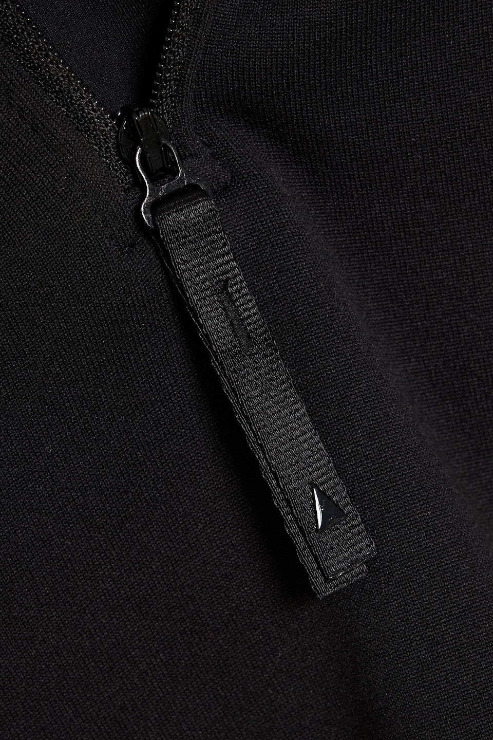 Aztech Mountain Performance Ripstop-paneled Fleece Base Layer In Black