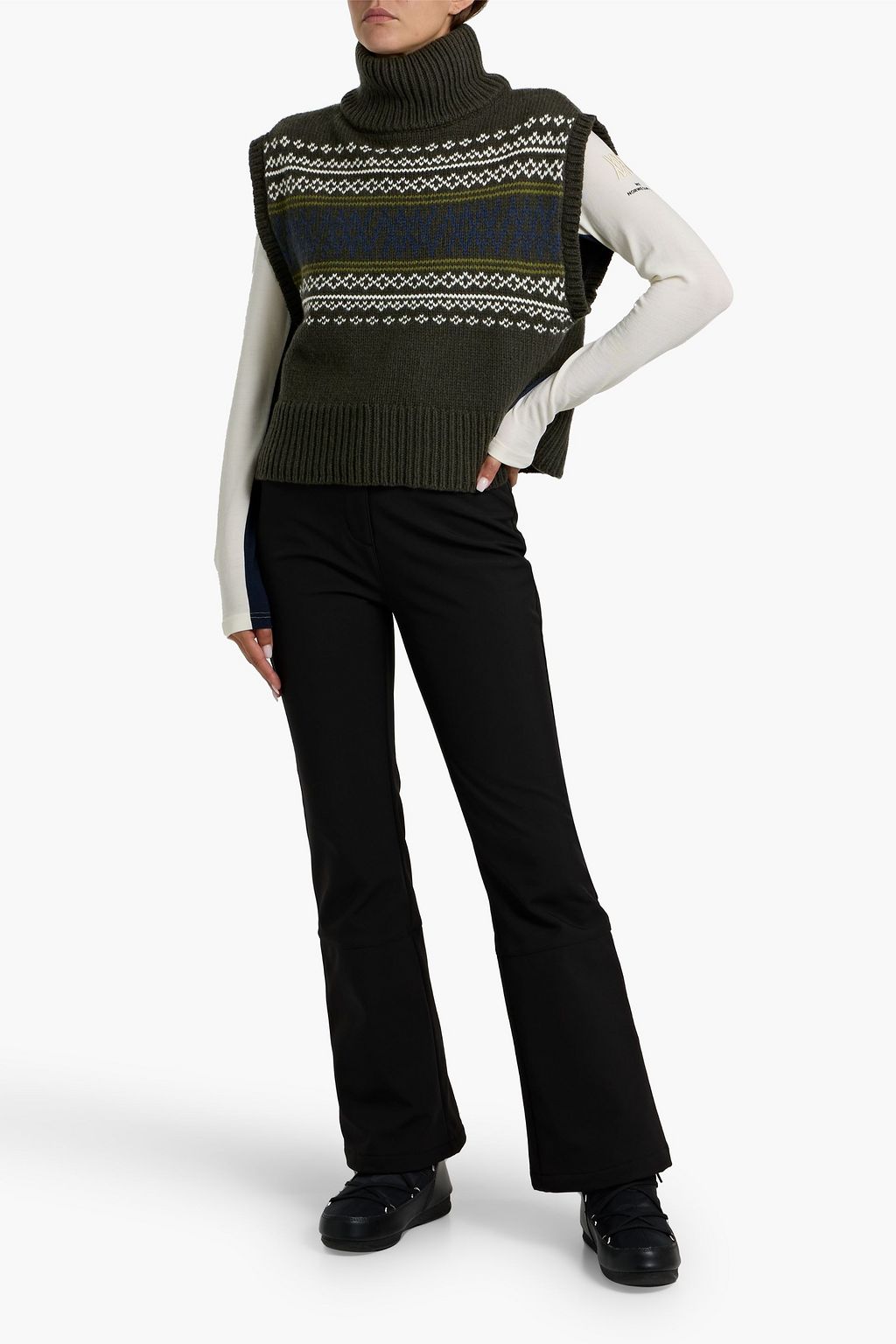 WE NORWEGIANS Setesdal merino wool and cashmere-blend vest
